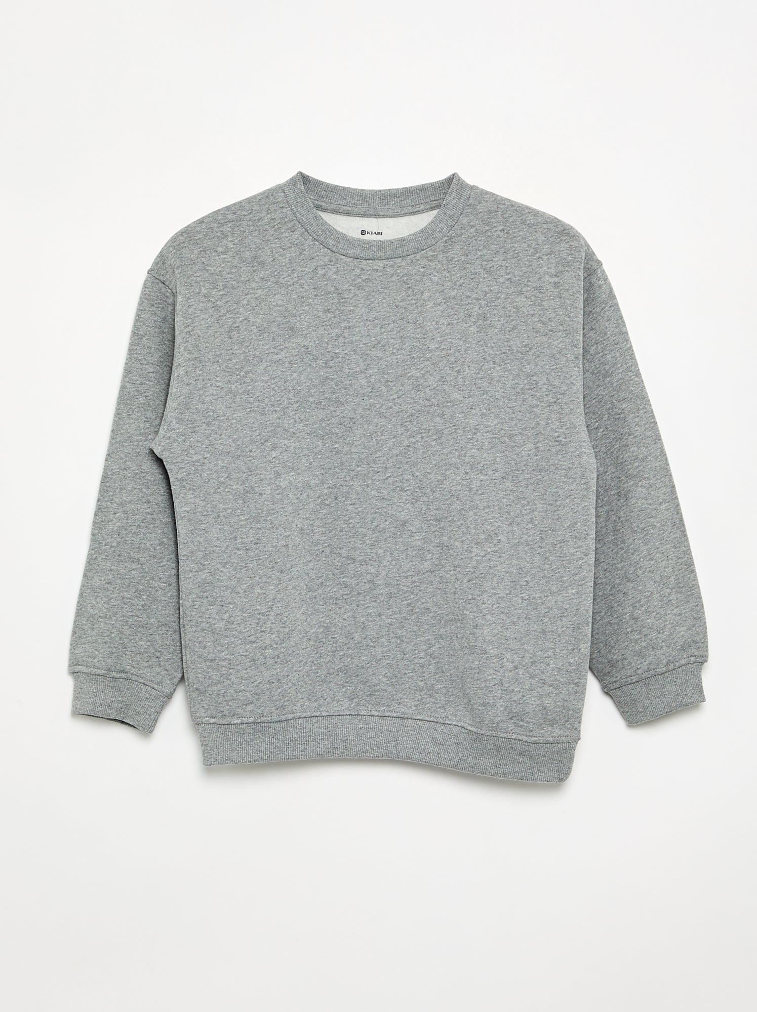 Lot de 3 sweats en polaire à manches longues - Gris