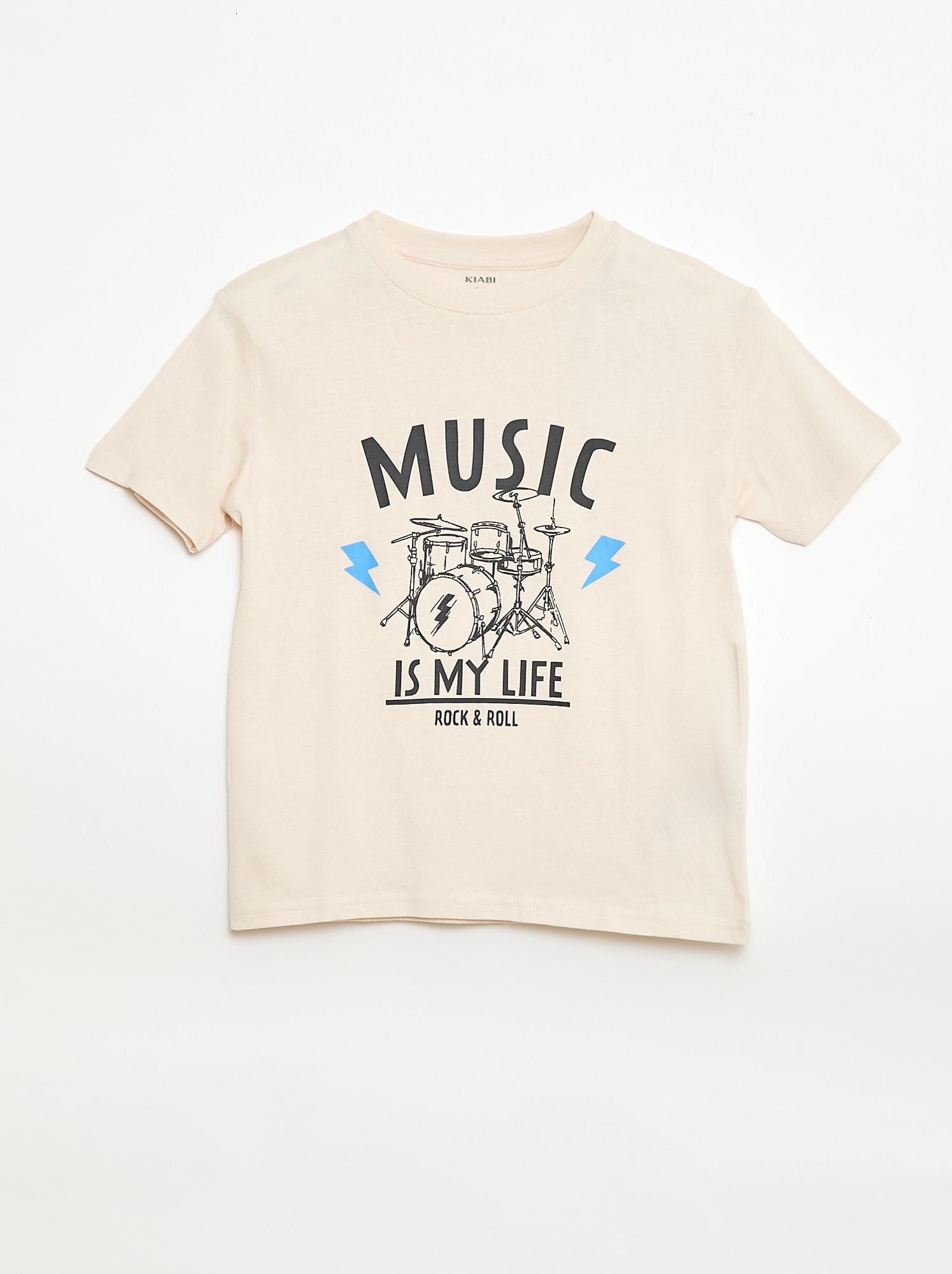 Lot de 3 t-shirts en coton - Bleu