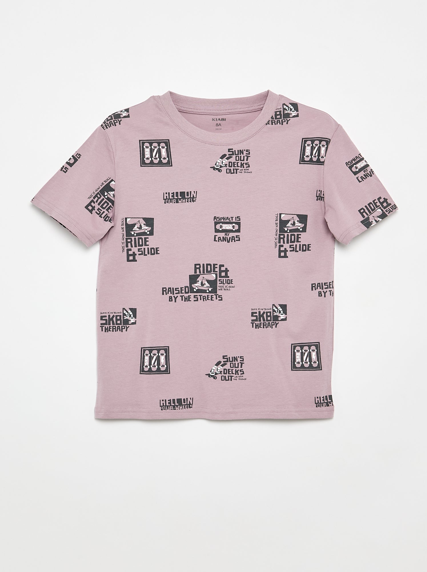 Lot de 3 t-shirts en coton - Gris
