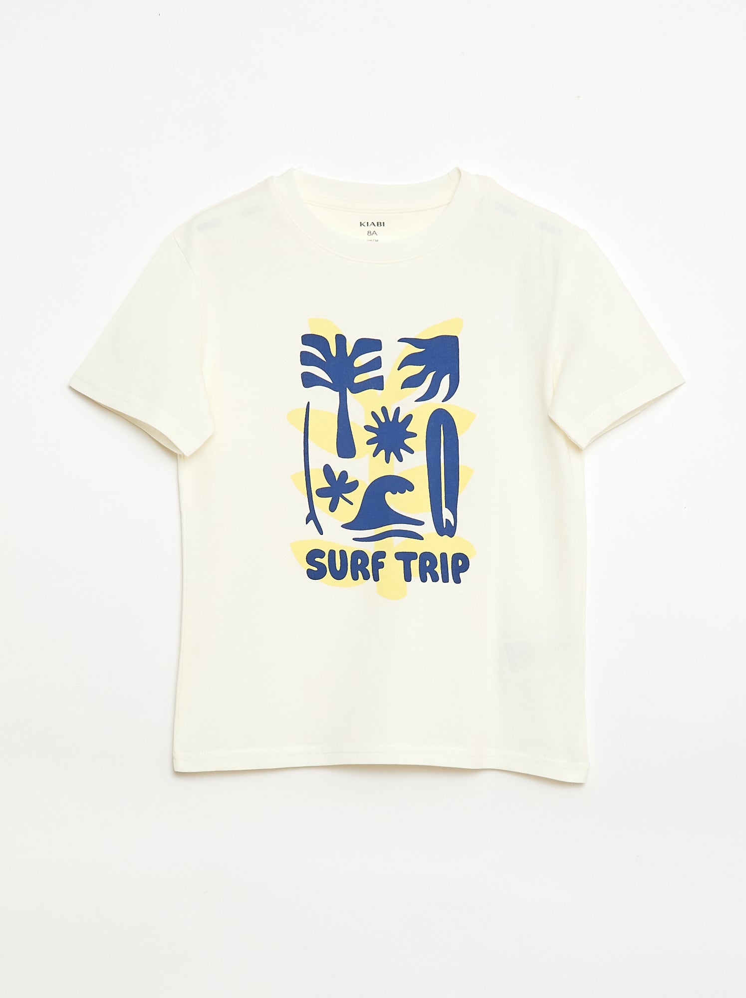 Lot de 3 t-shirts en coton - Jaune