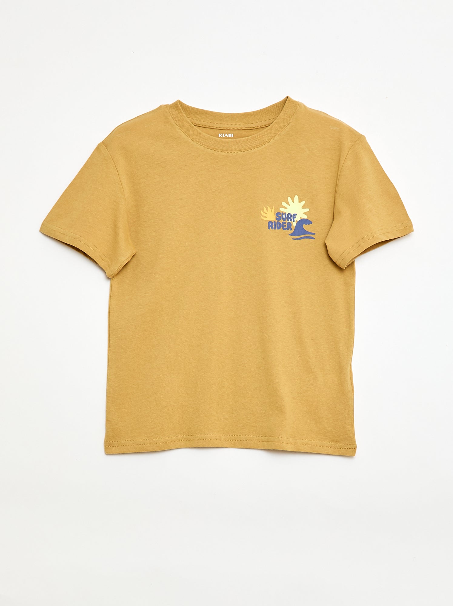 Lot de 3 t-shirts en coton - Jaune