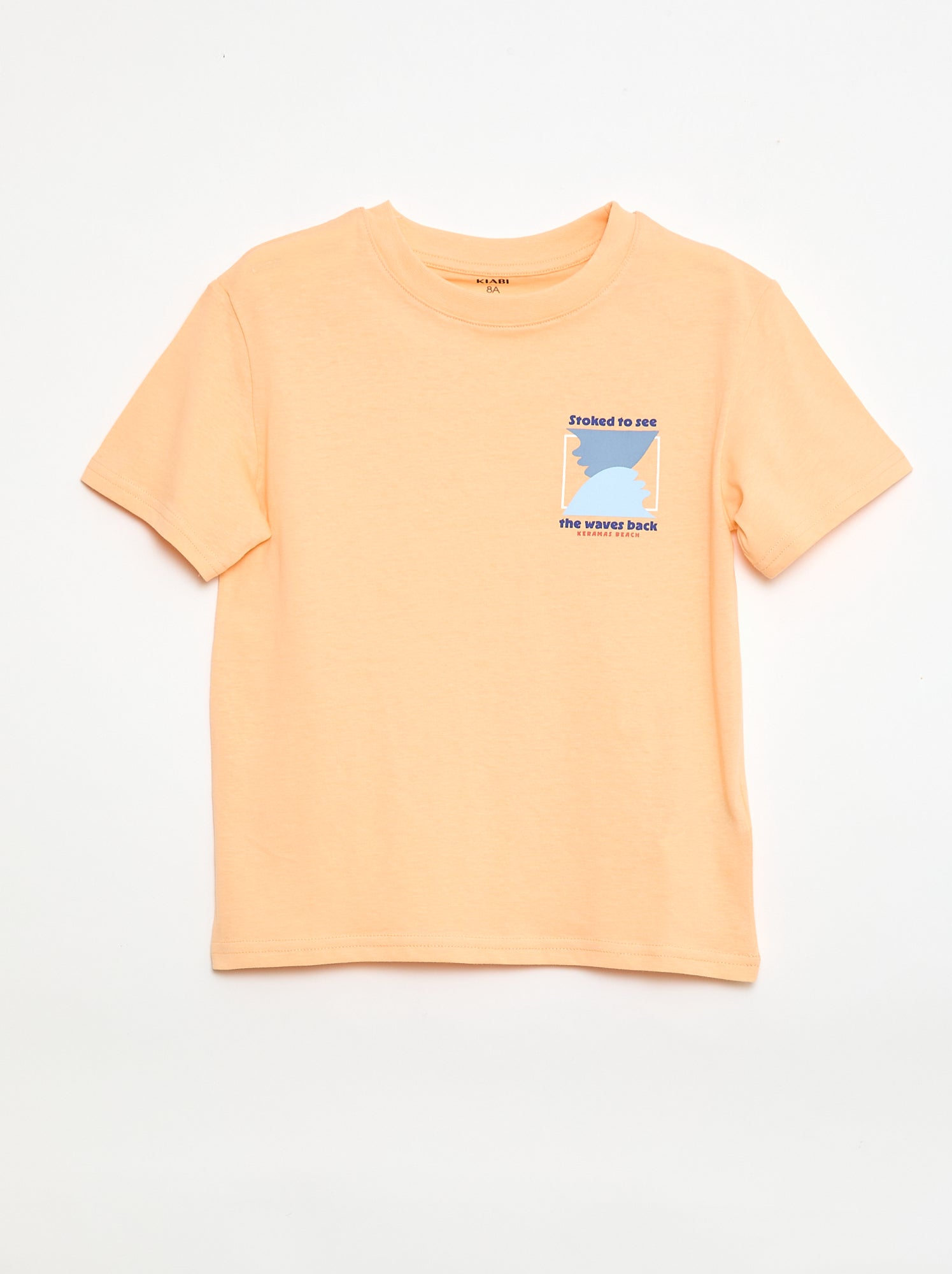 Lot de 3 t-shirts en coton - Orange