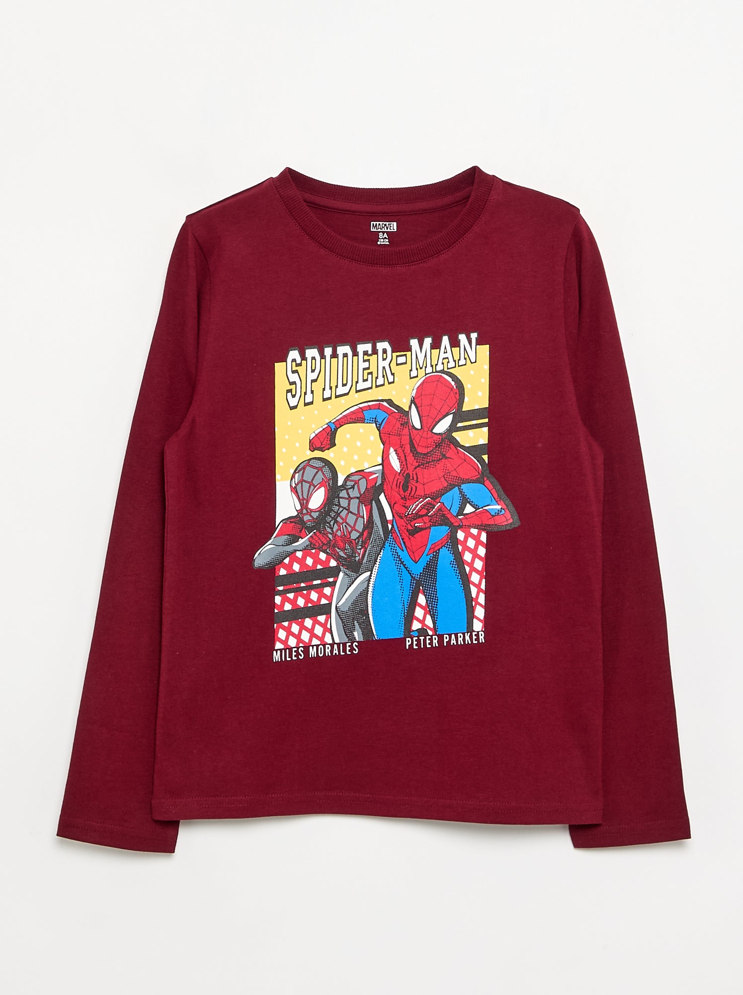 Lot de 3 T-shirts "Marvel' 'Spiderman' à manches longues - Rouge