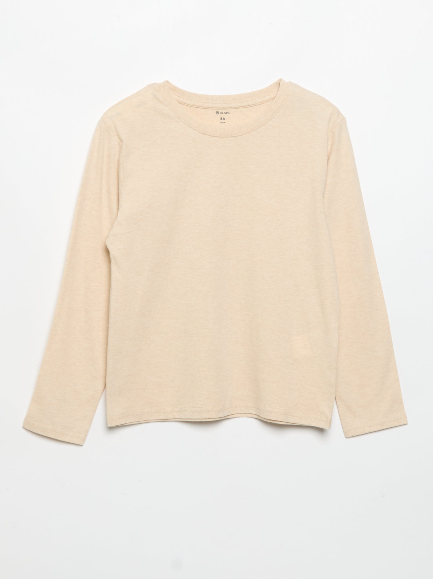 Lot de 3 tee-shirts unis - Beige