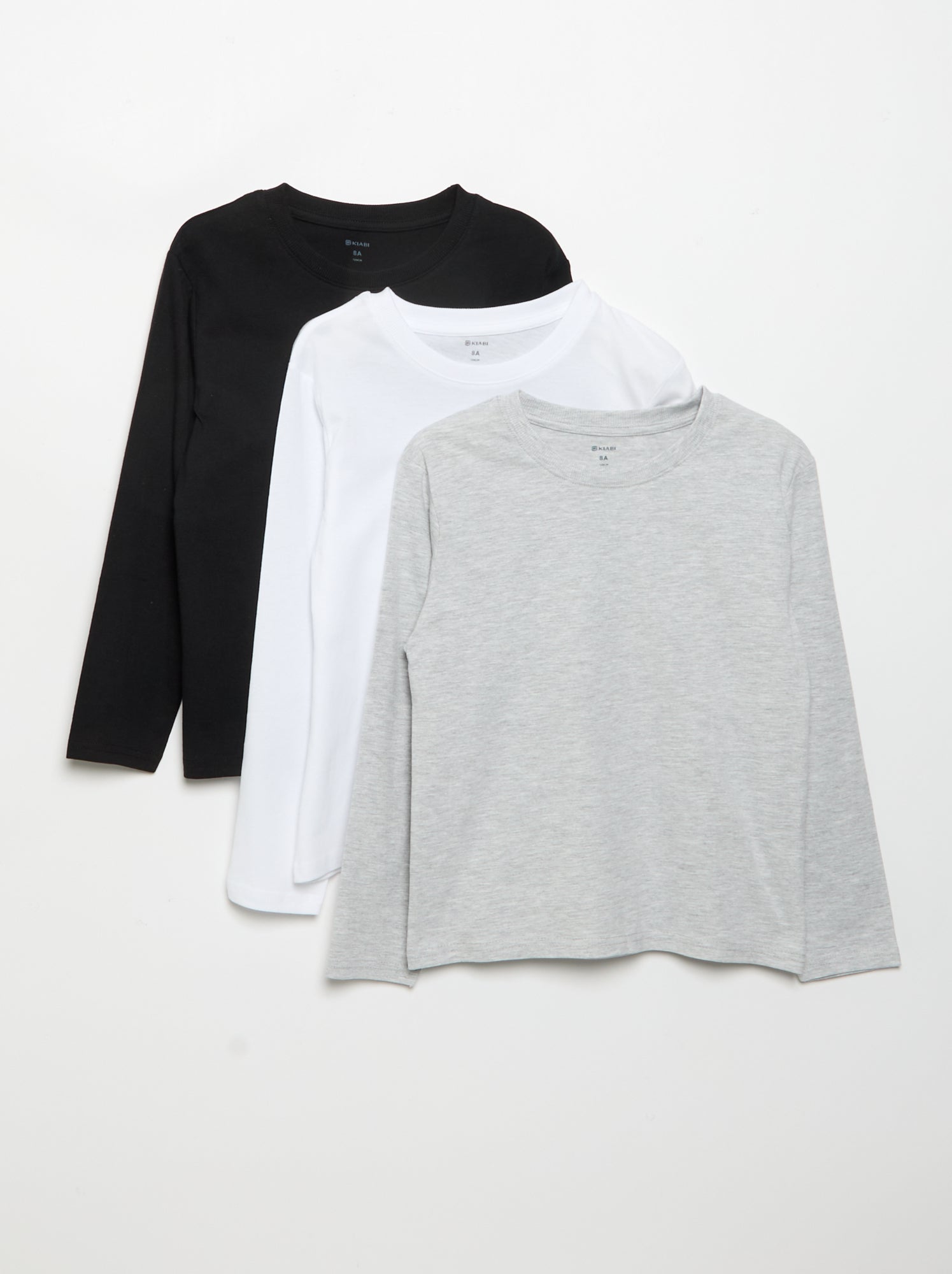 Lot de 3 tee-shirts unis - Noir