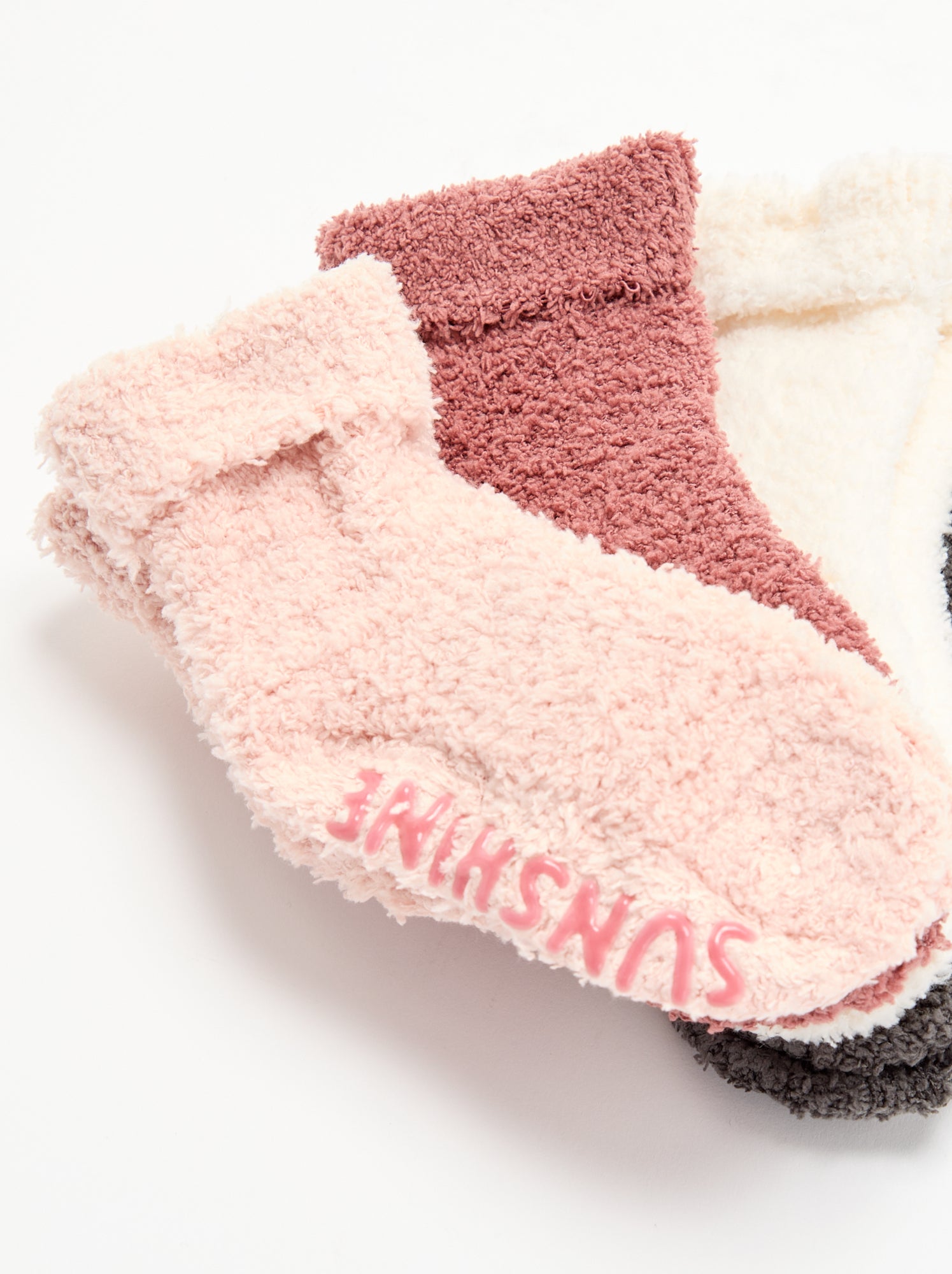 Lot de 4 paires de chaussettes - Rose