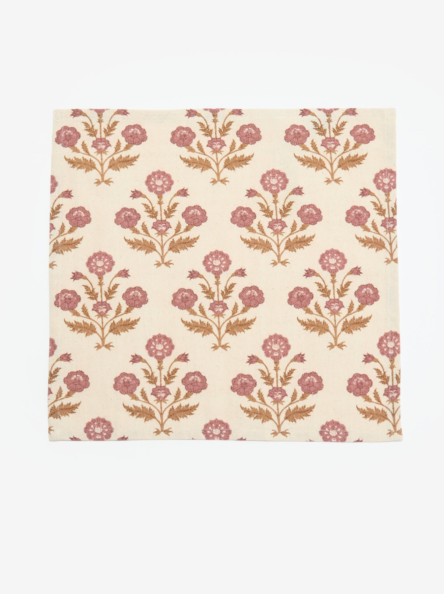 Lot de 4 serviettes de table 40 x 40 cm - Rose
