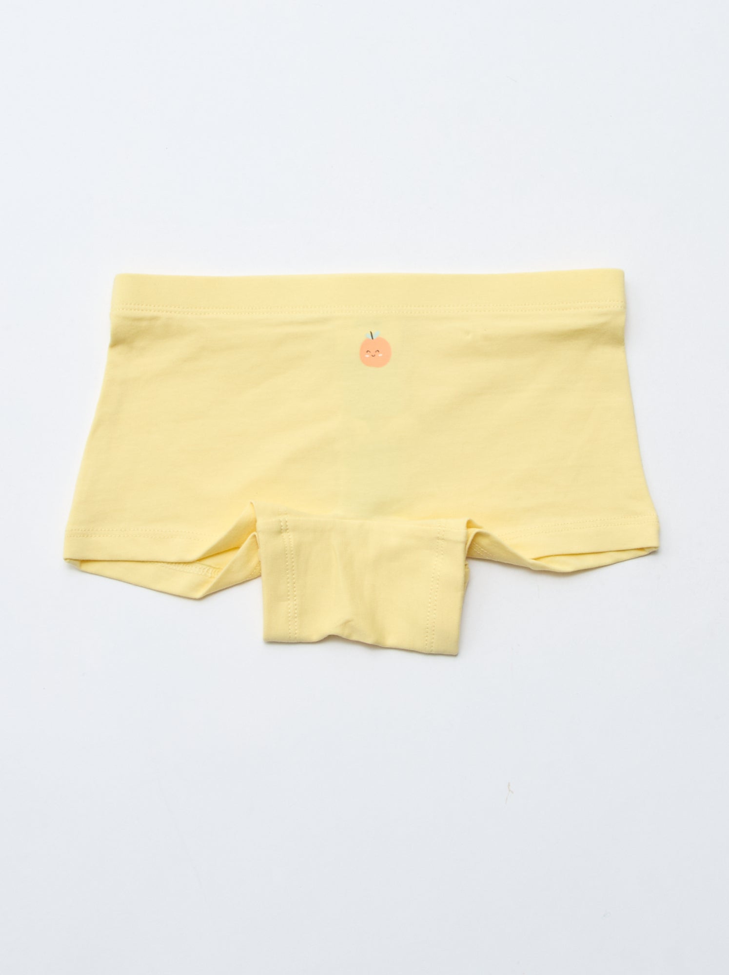 Lot de 4 shorties imprimé - Jaune