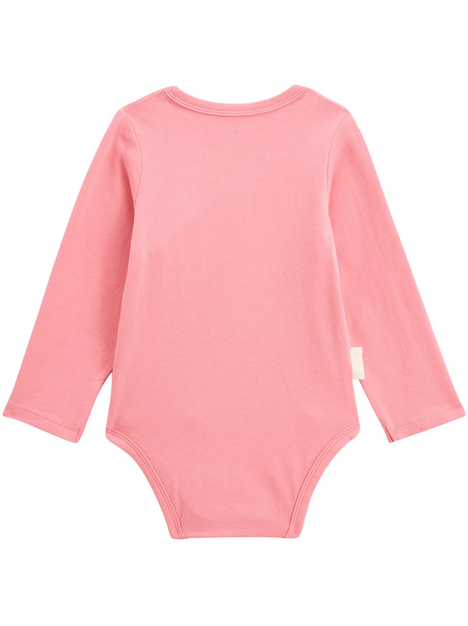 Lot de 5 bodies bébé manches longues ouverture croisée louison - Rose