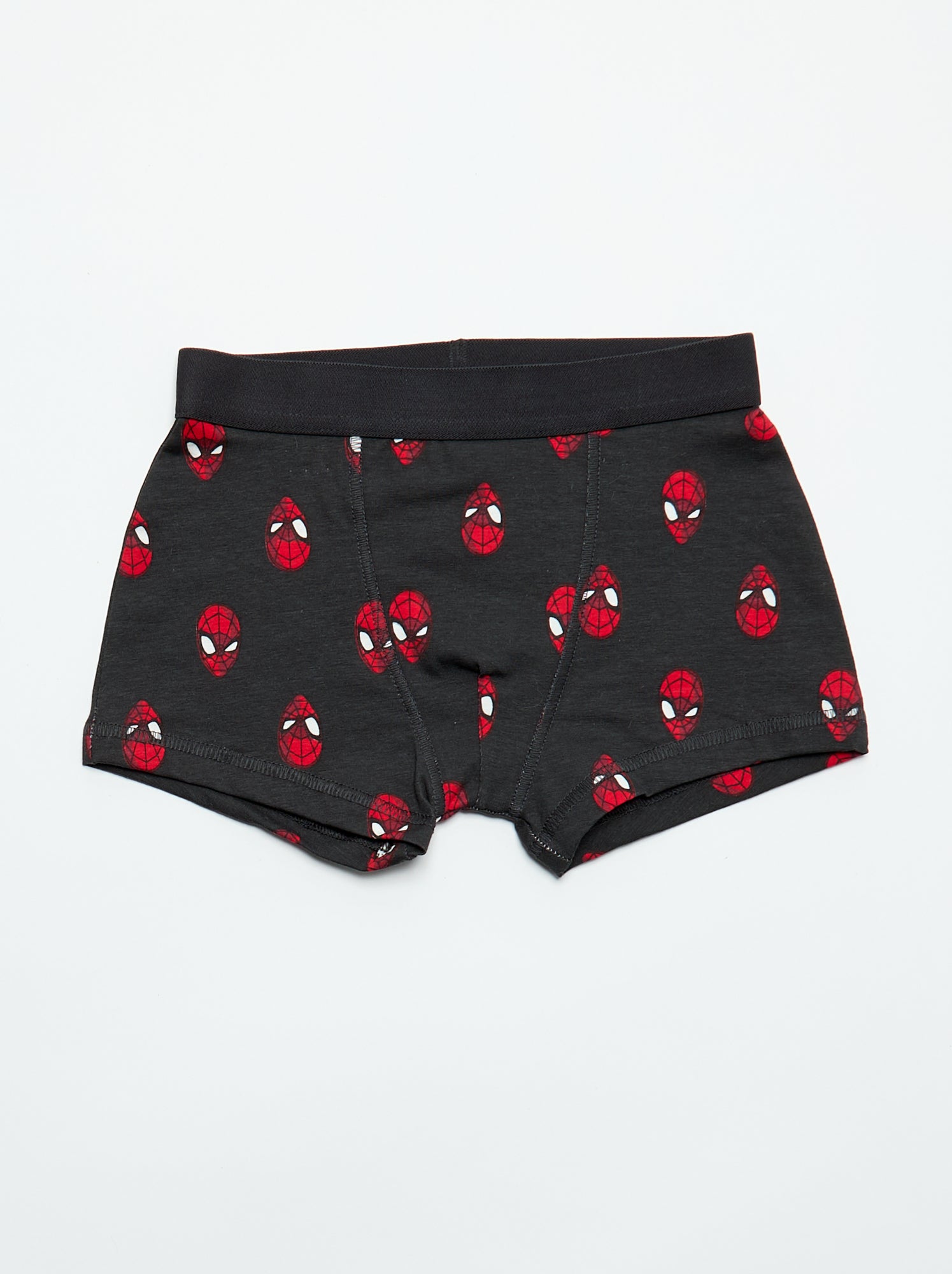 Lot de 5 boxers 'Spiderman' - Noir