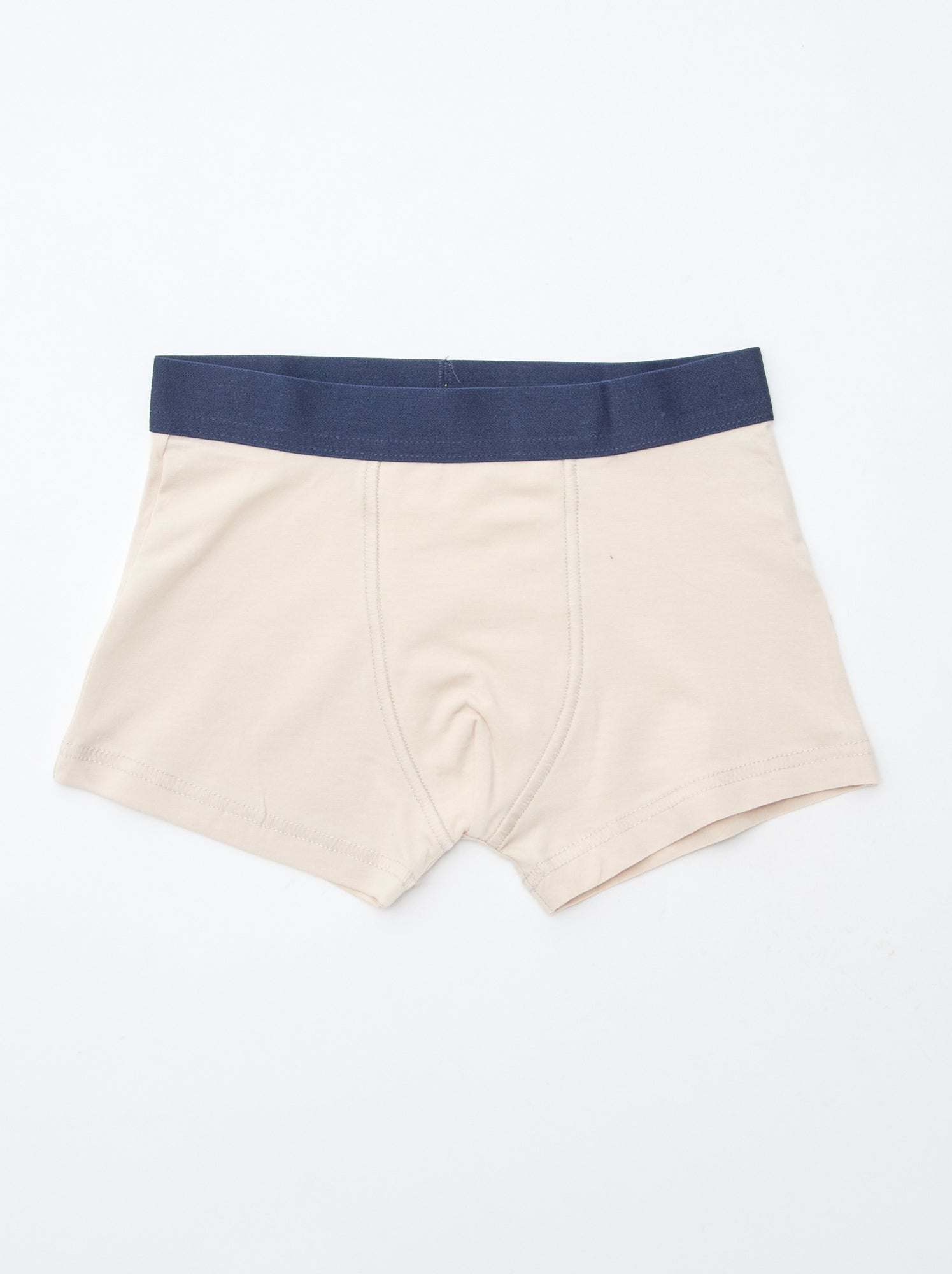 Lot de 5 boxers unis ou imprimés - Bleu (DMB69_1)