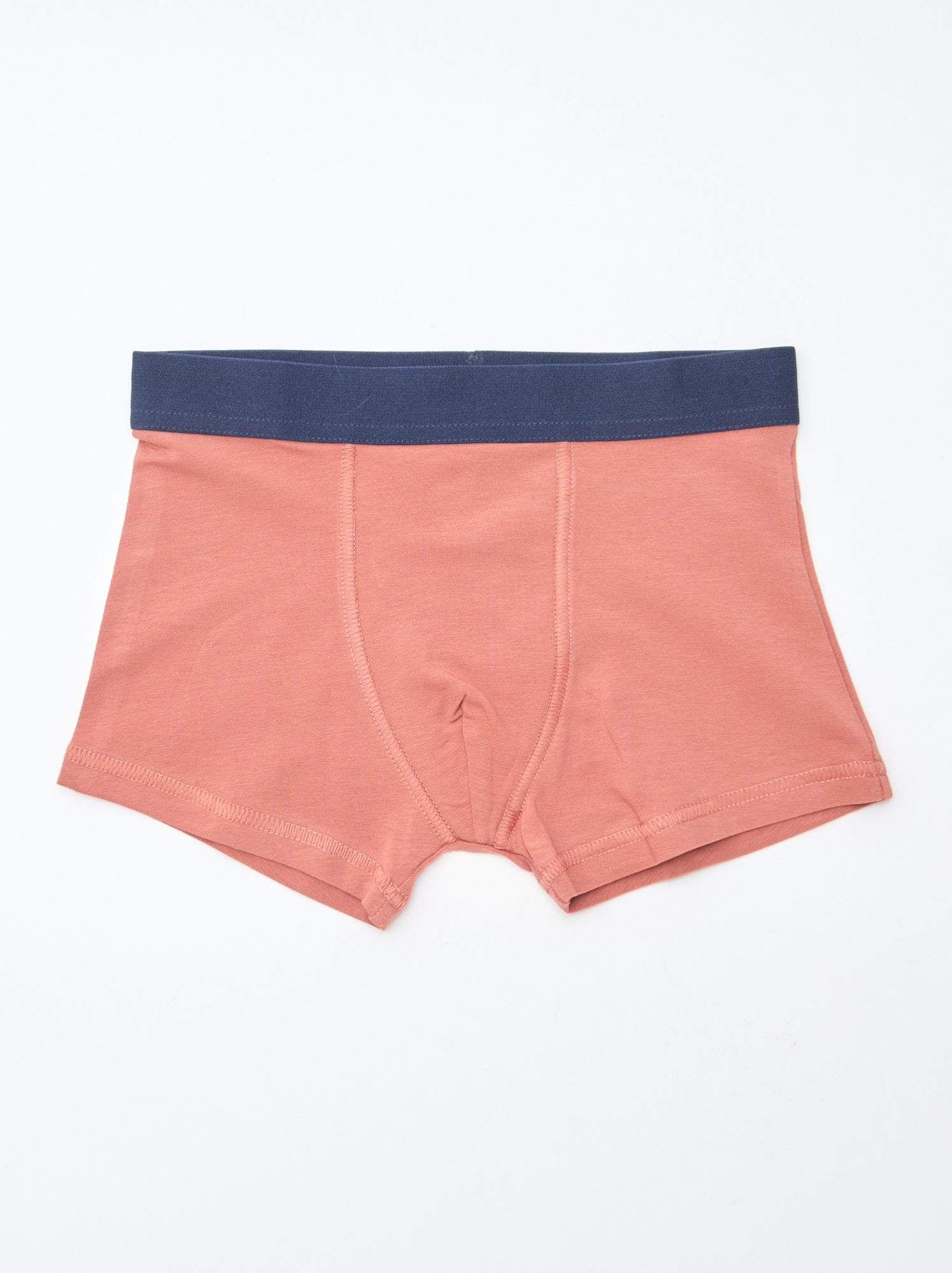 Lot de 5 boxers unis ou imprimés - Bleu (DMB69_2)