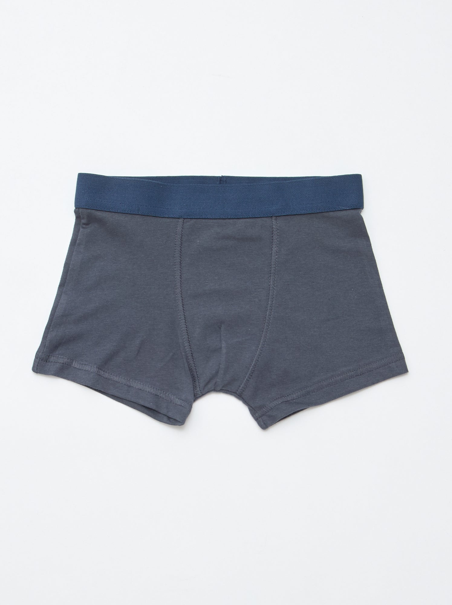 Lot de 5 boxers unis ou imprimés - Gris (DMB69_5)