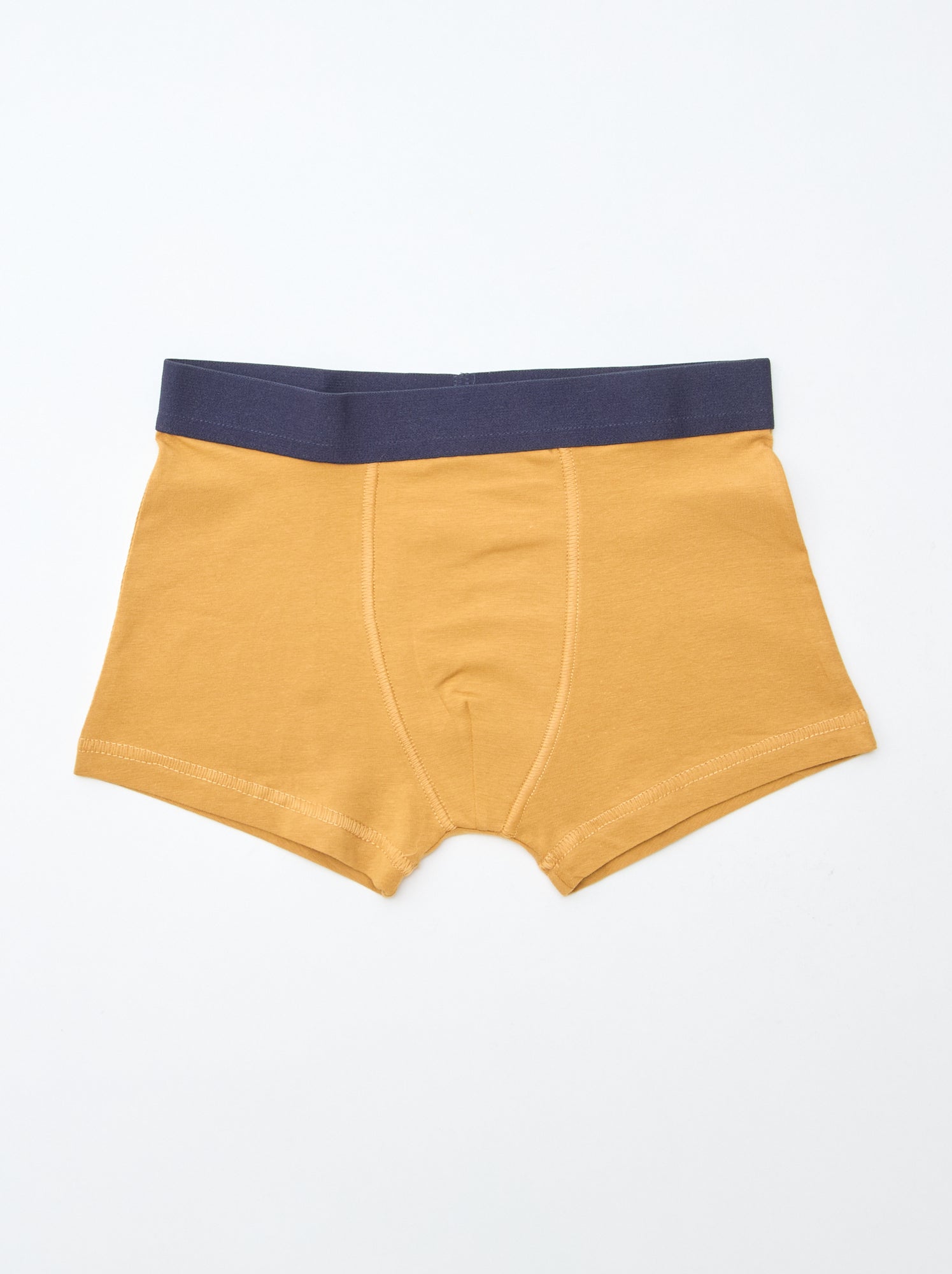 Lot de 5 boxers unis ou imprimés - Orange