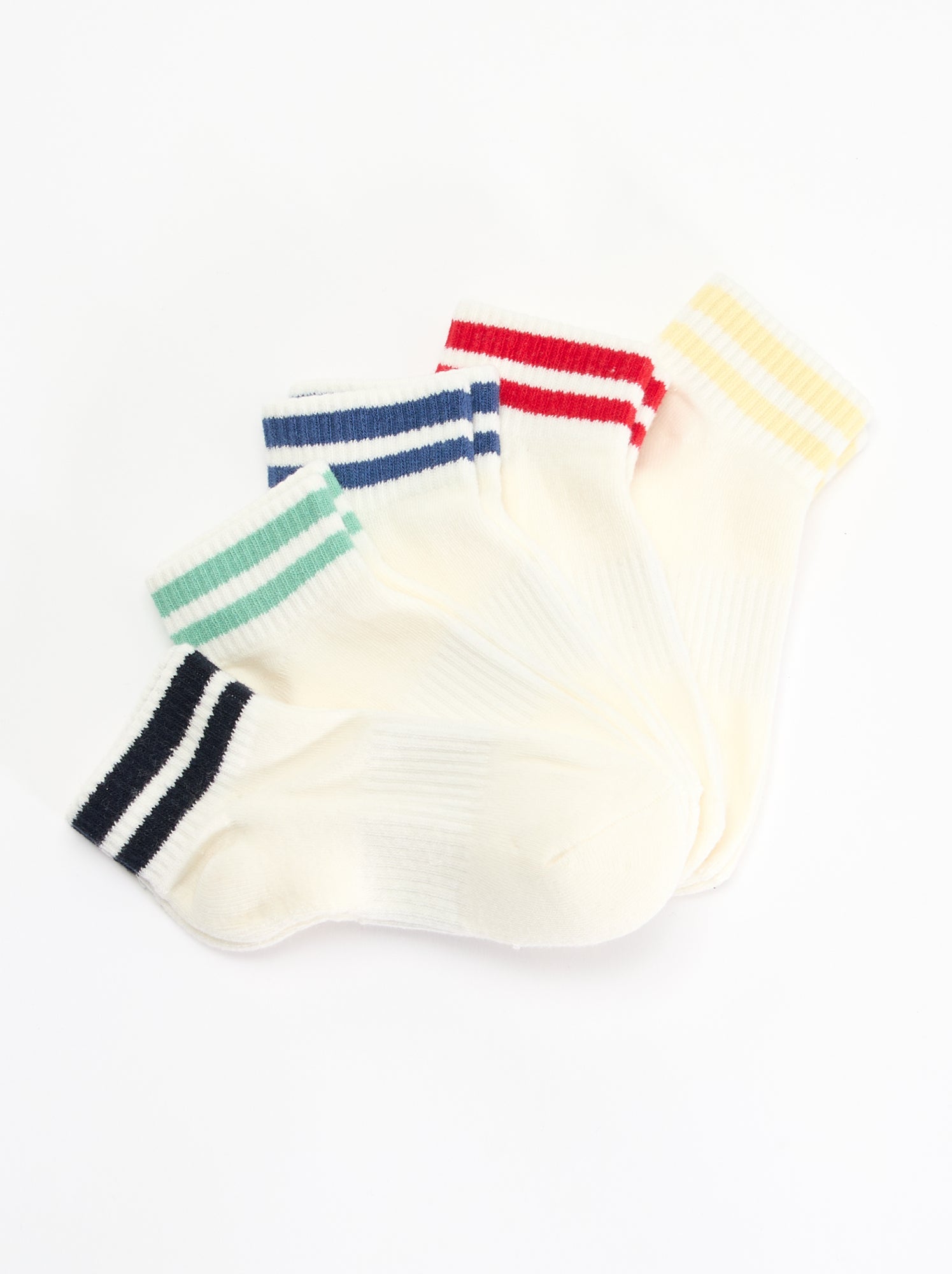 Lot de 5 chaussettes de sport - Blanc