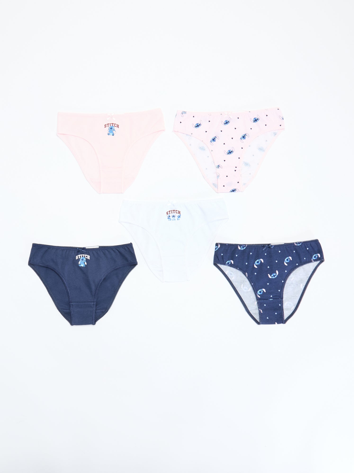 Lot de 5 culottes 'Disney' - Bleu