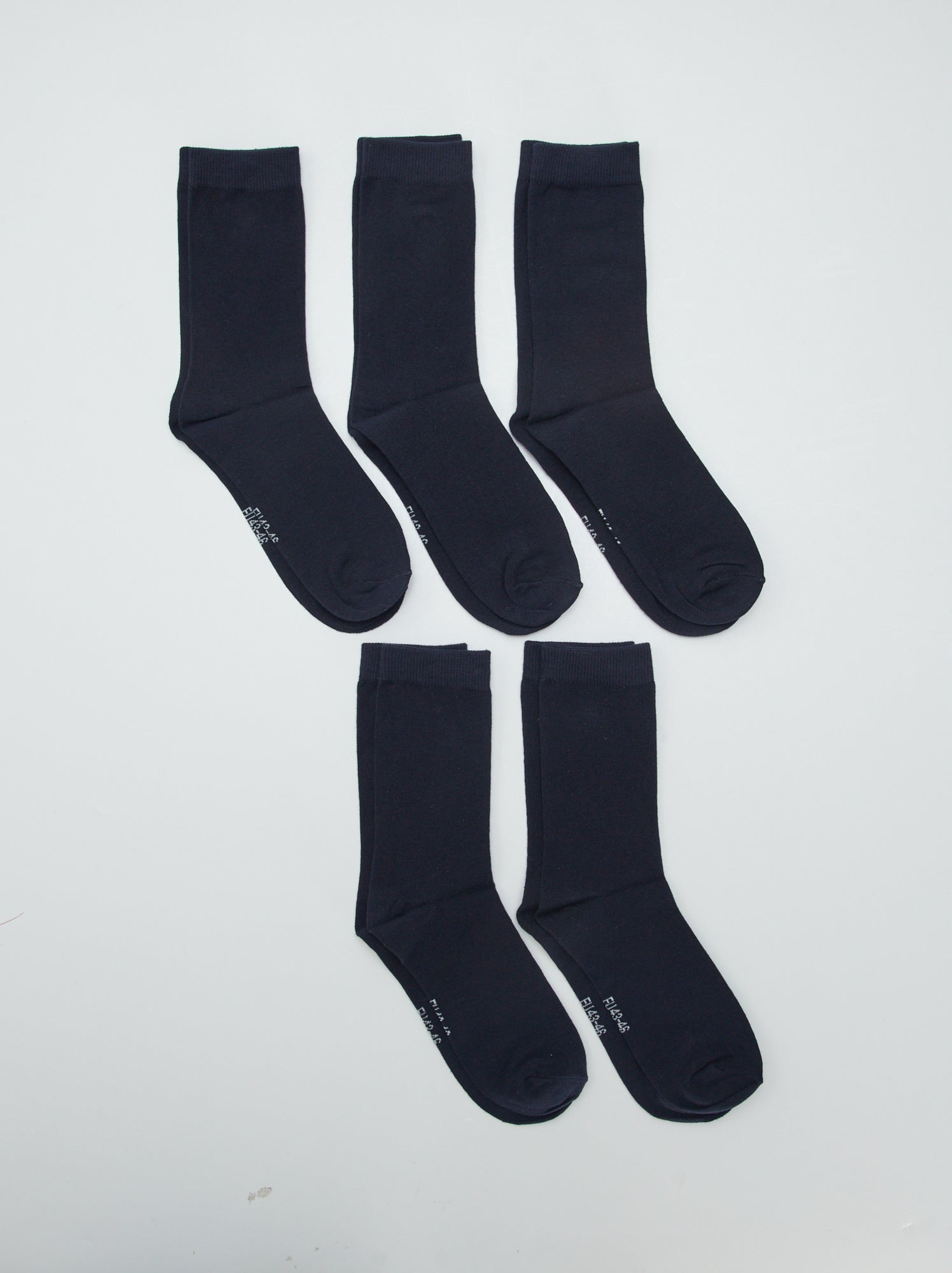 Lot de 5 paires de chaussettes - Bleu