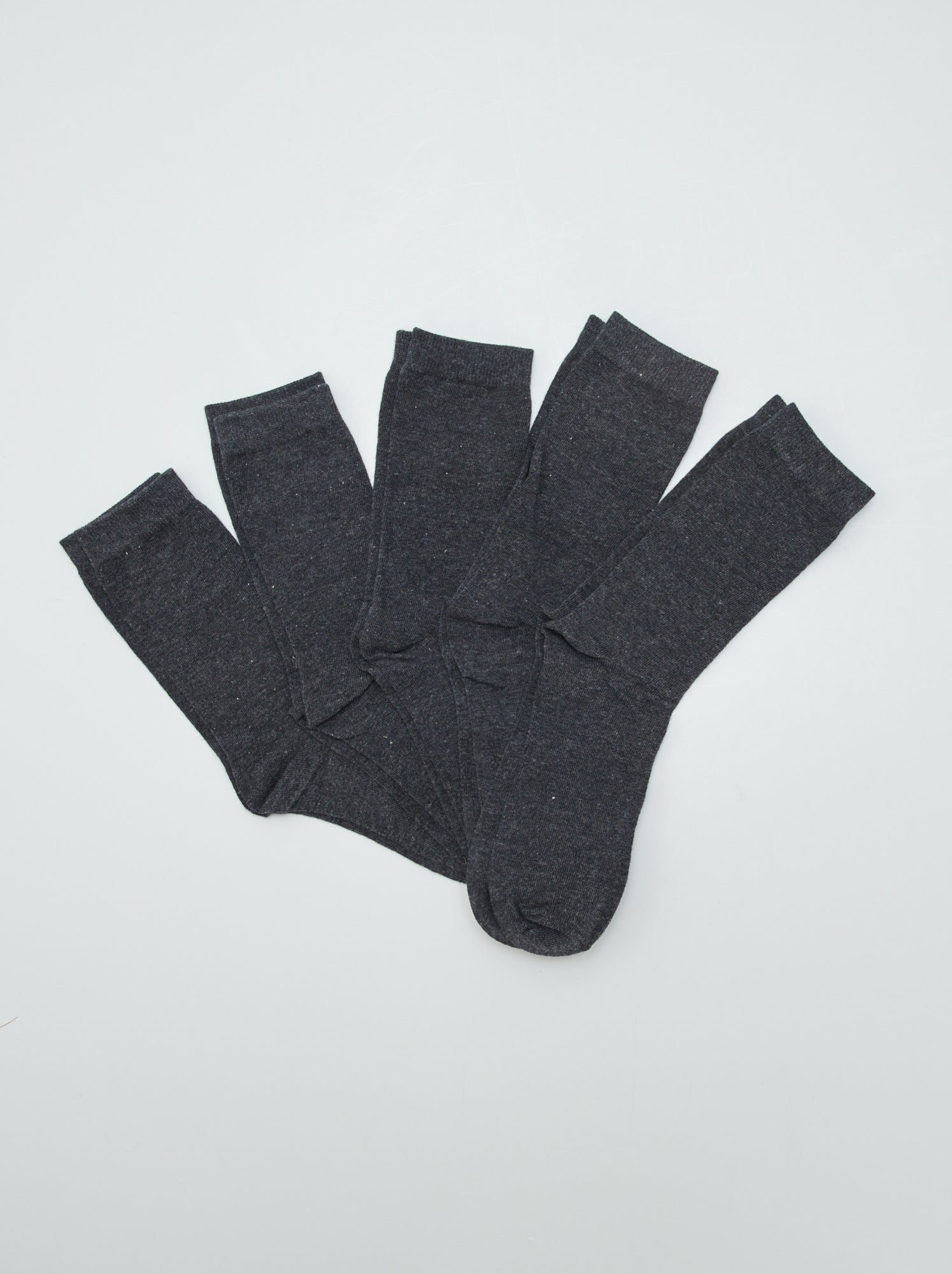 Lot de 5 paires de chaussettes - Gris