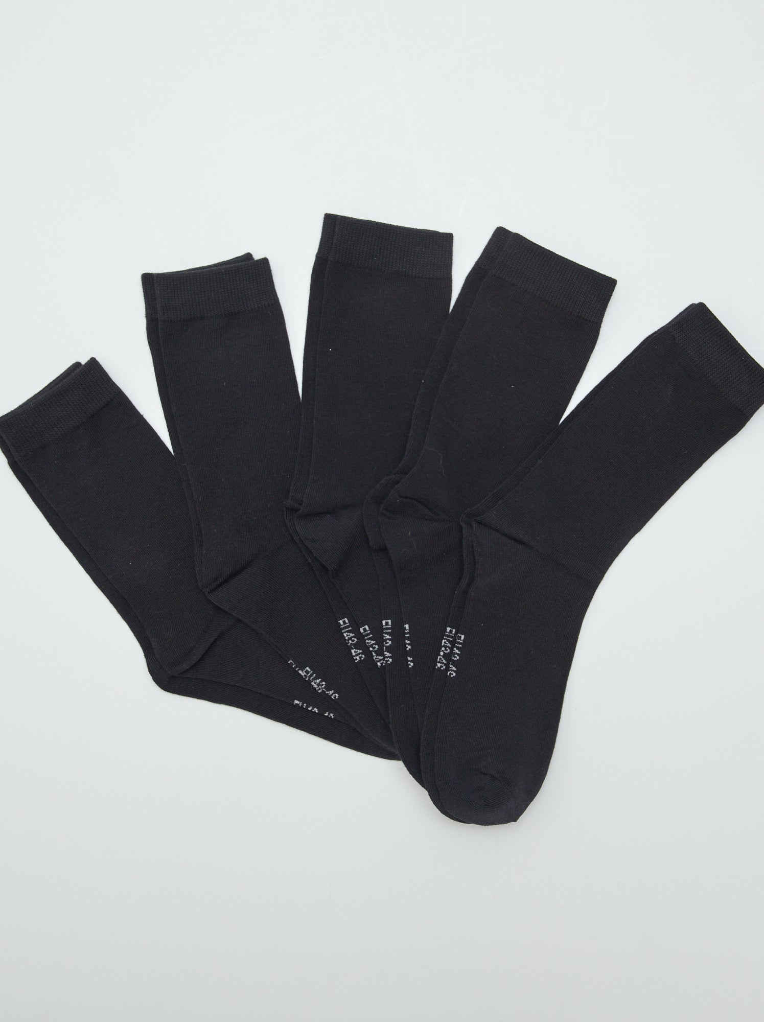Lot de 5 paires de chaussettes - Noir