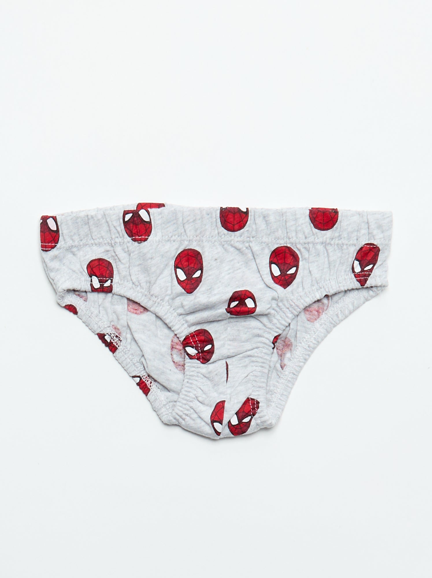 Lot de 5 slips 'Spiderman' - Bleu