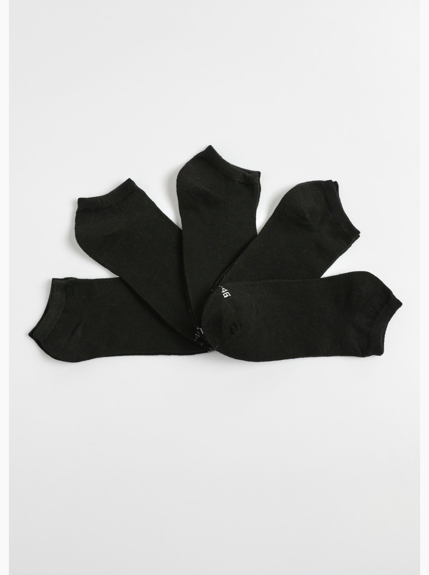 Lot de 5 socquettes unies - afibel - Noir