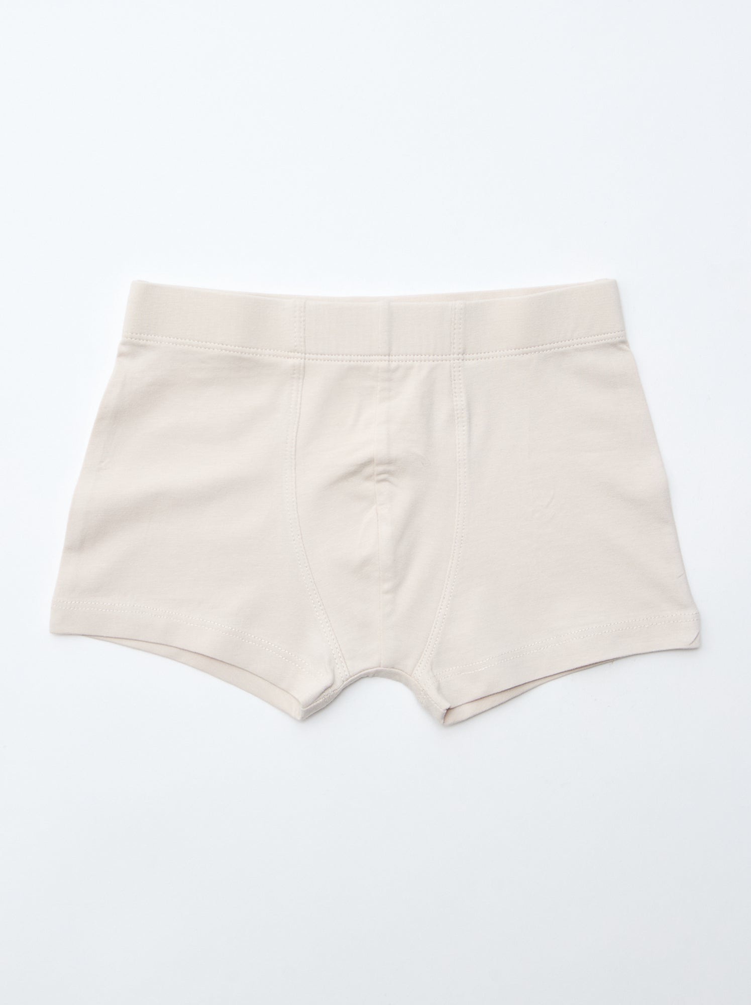 Lot de 7 boxers en coton - Beige