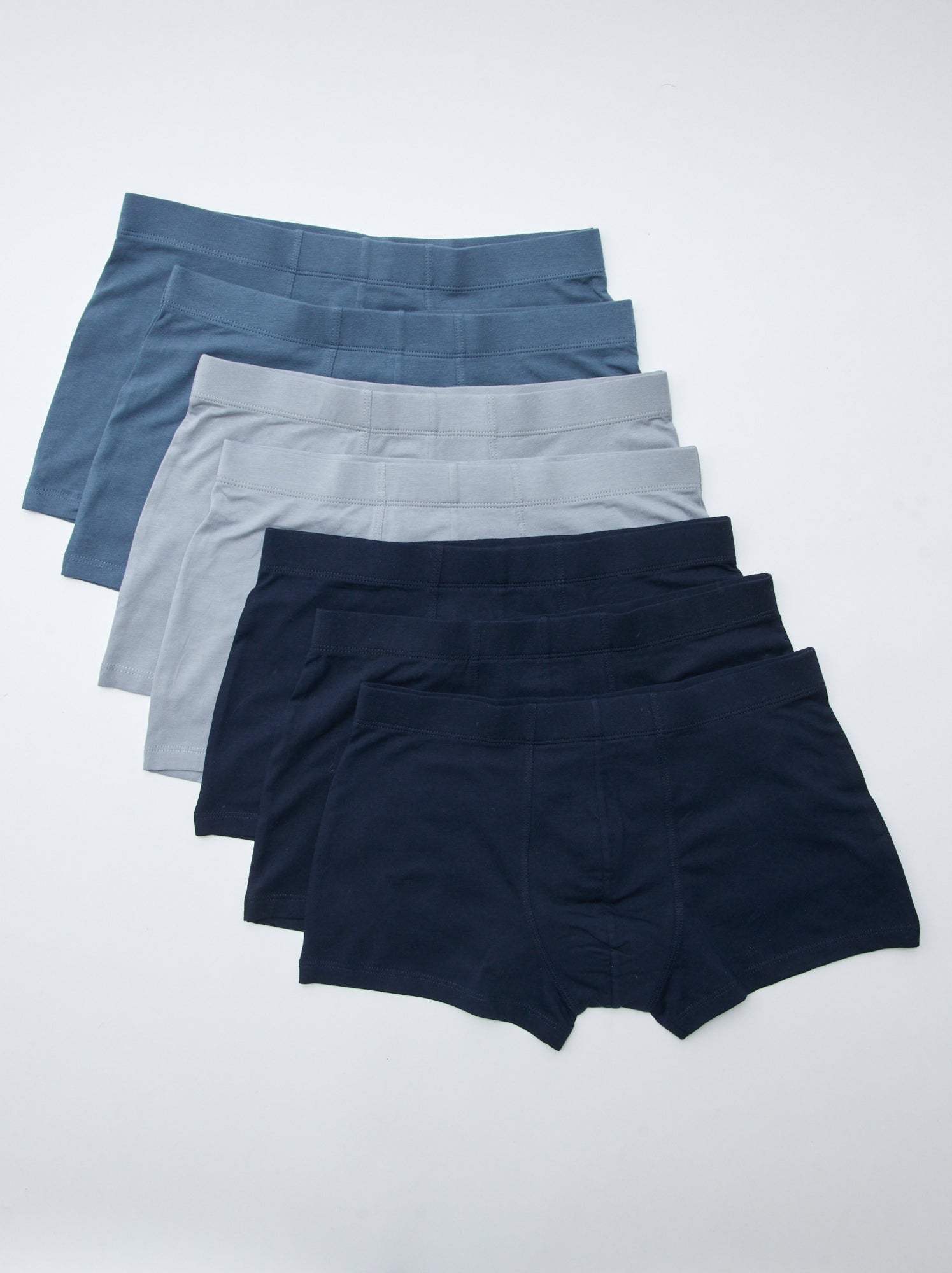 Lot de 7 boxers stretchs - Bleu