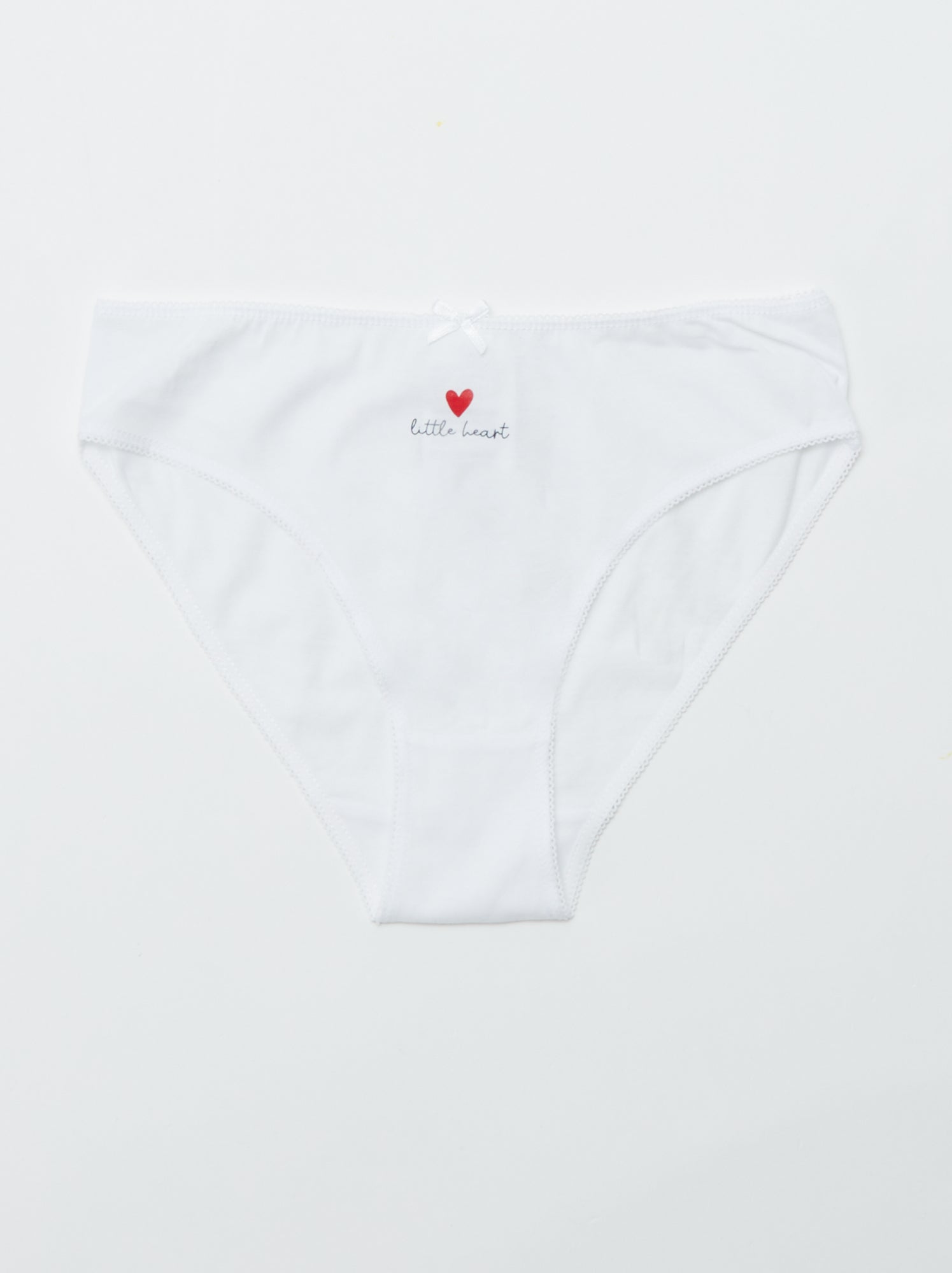Lot de 7 culottes - Blanc/rose/rouge