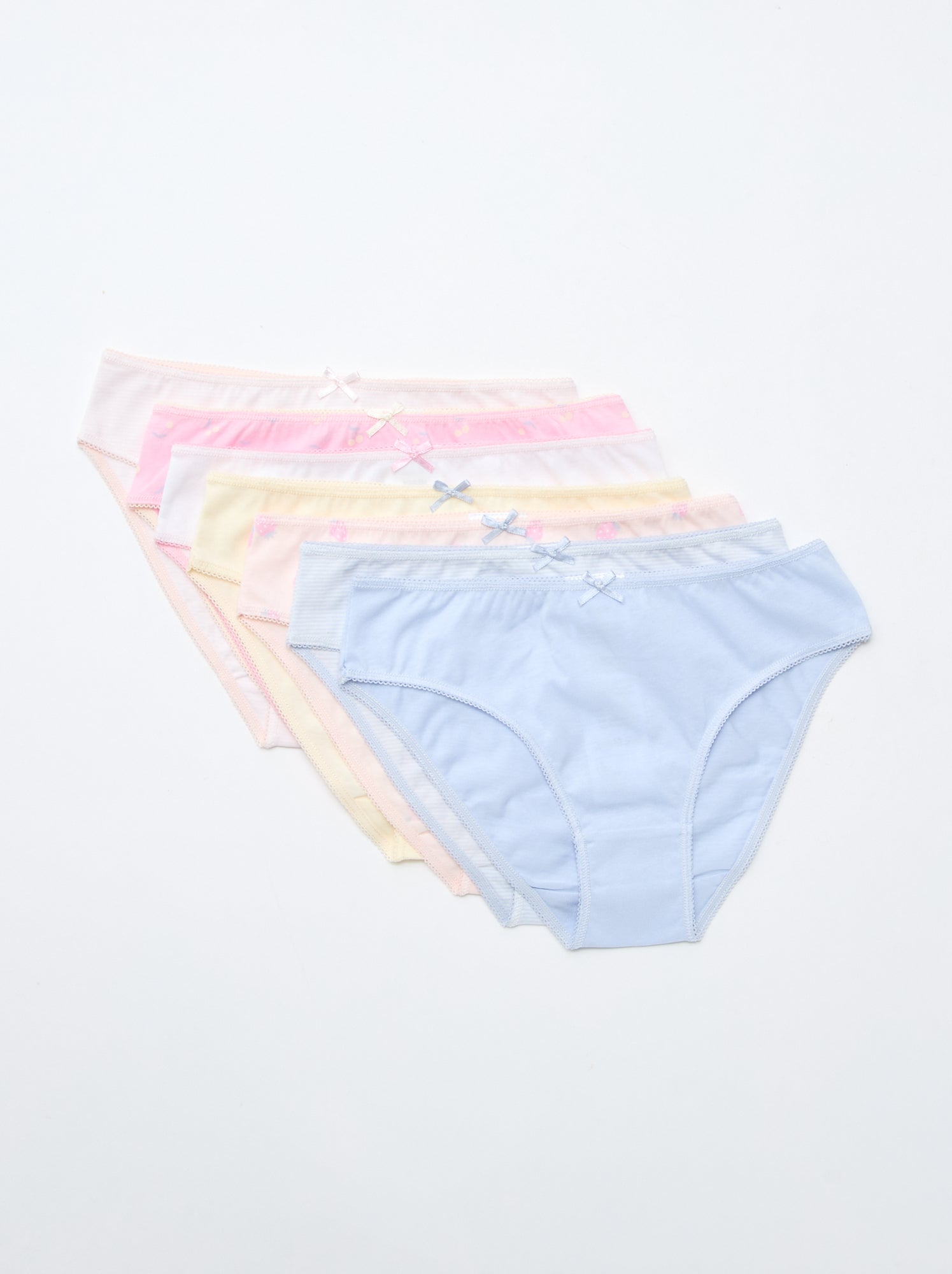 Lot de 7 culottes - Bleu