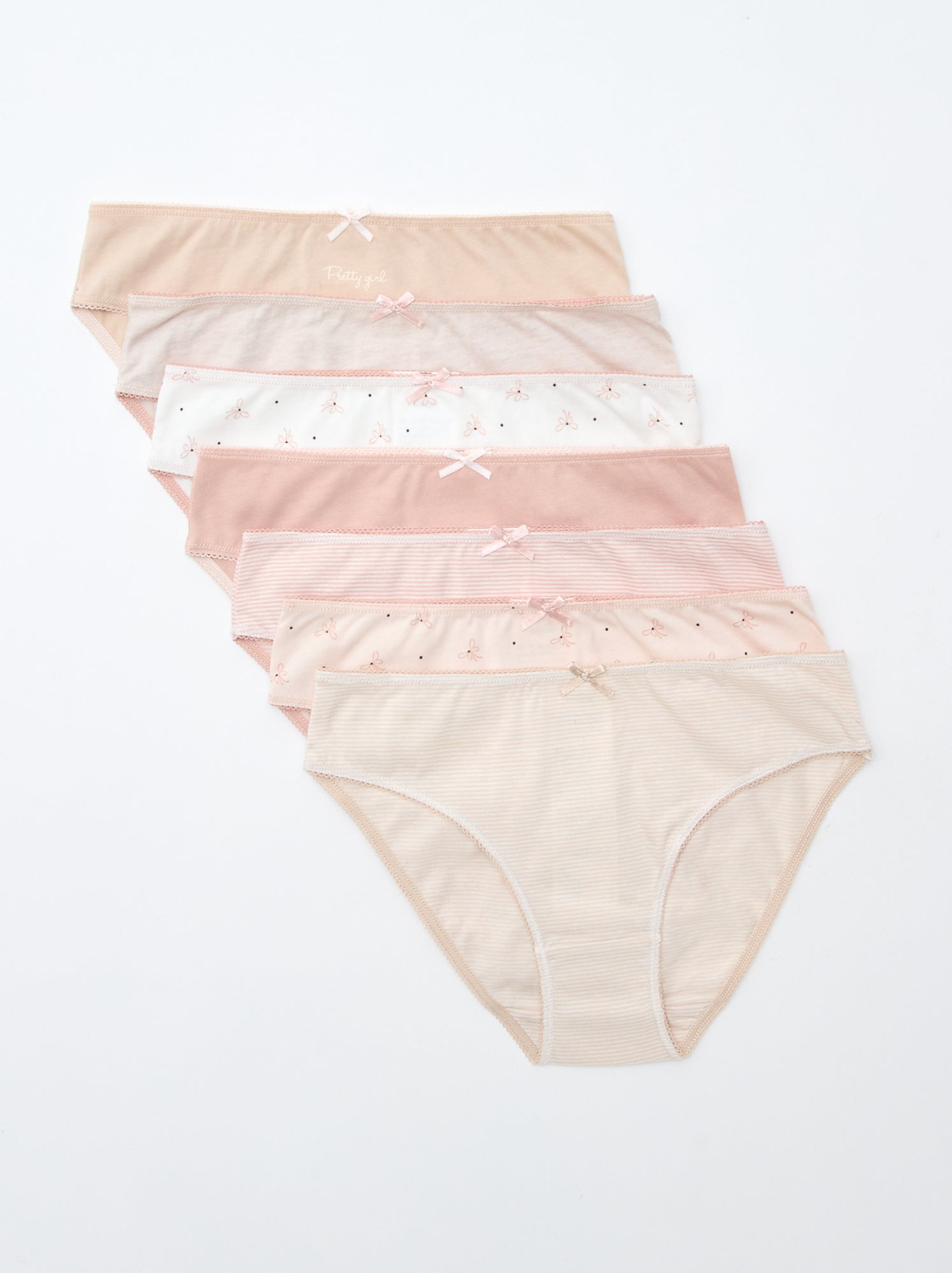 Lot de 7 culottes - Rose (AZG93_15)