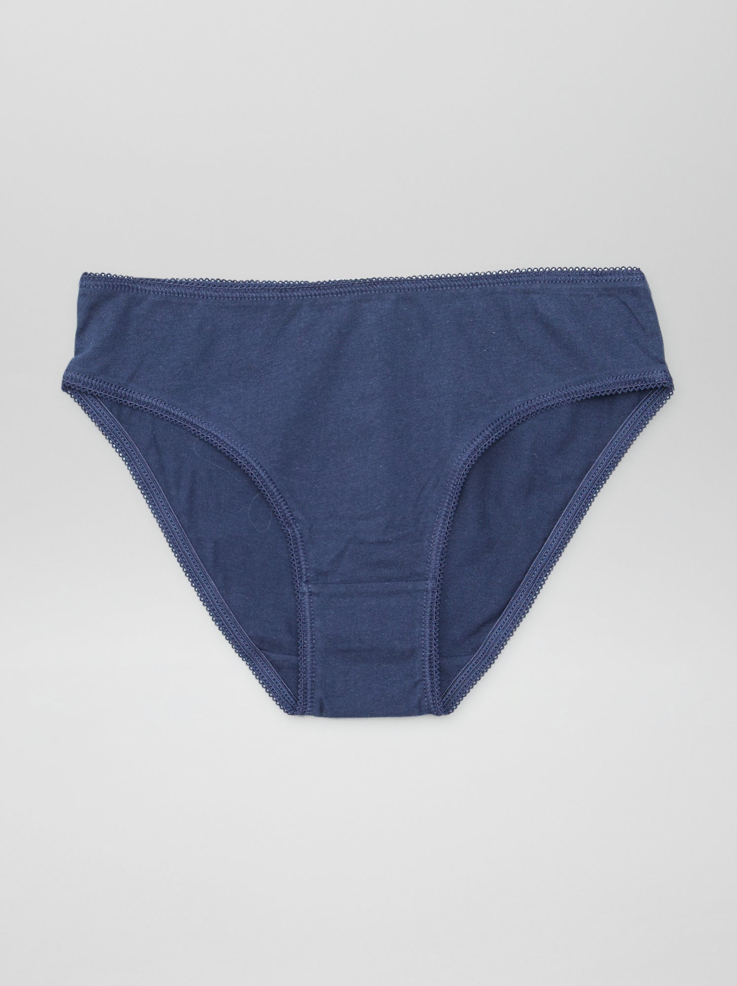 Lot de 7 culottes unies - Bleu