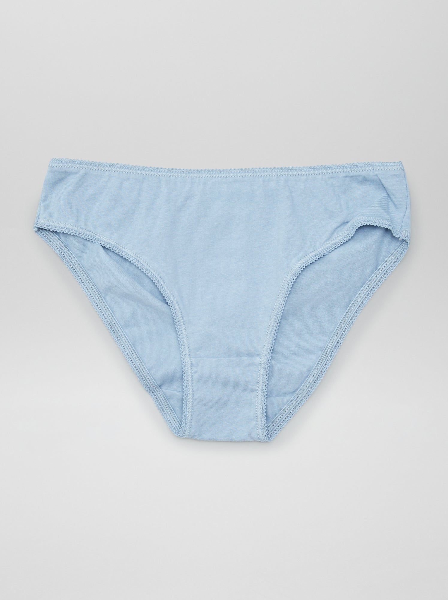Lot de 7 culottes unies - Bleu