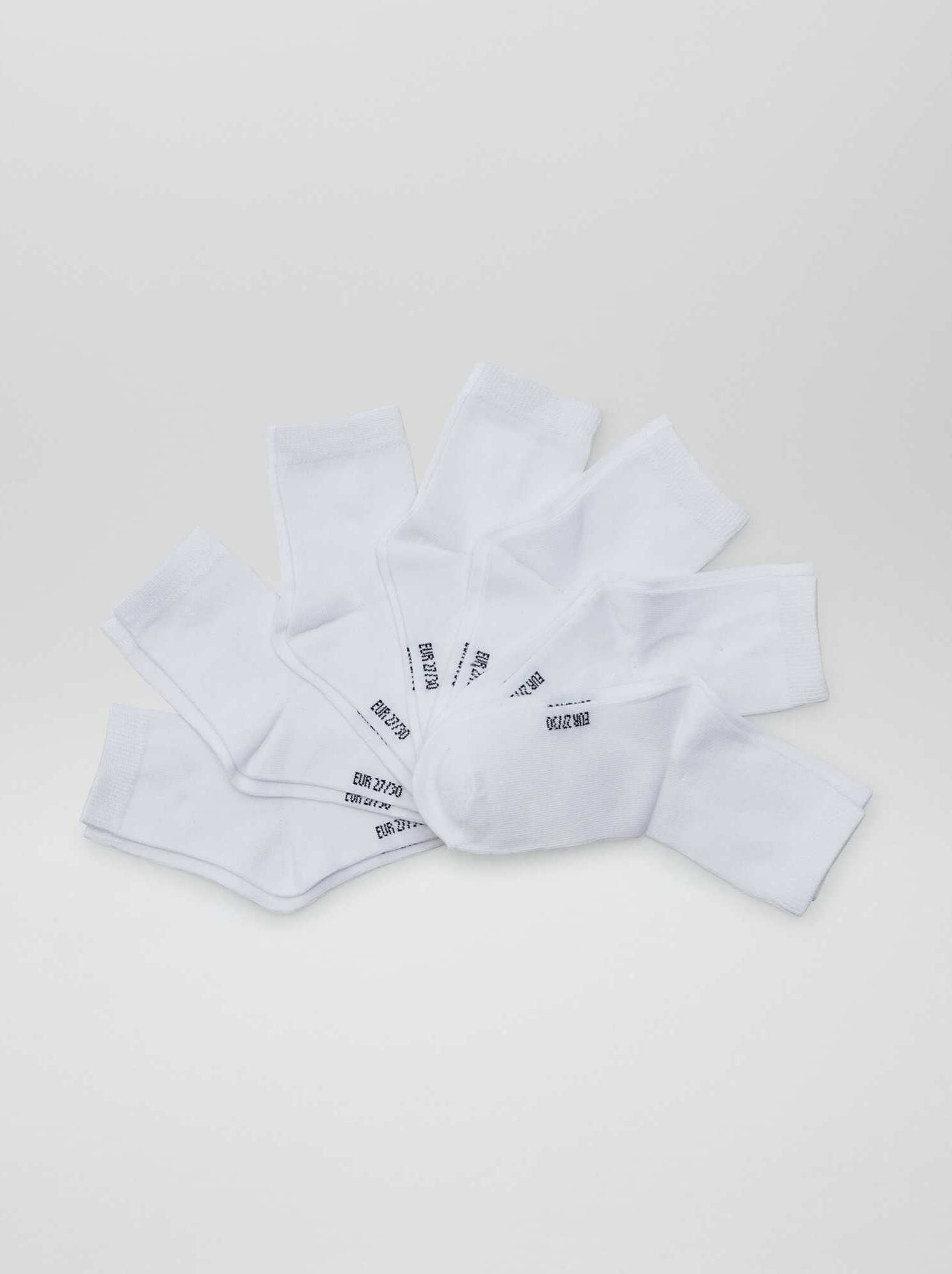 Lot de 7 paires de chaussettes - Blanc