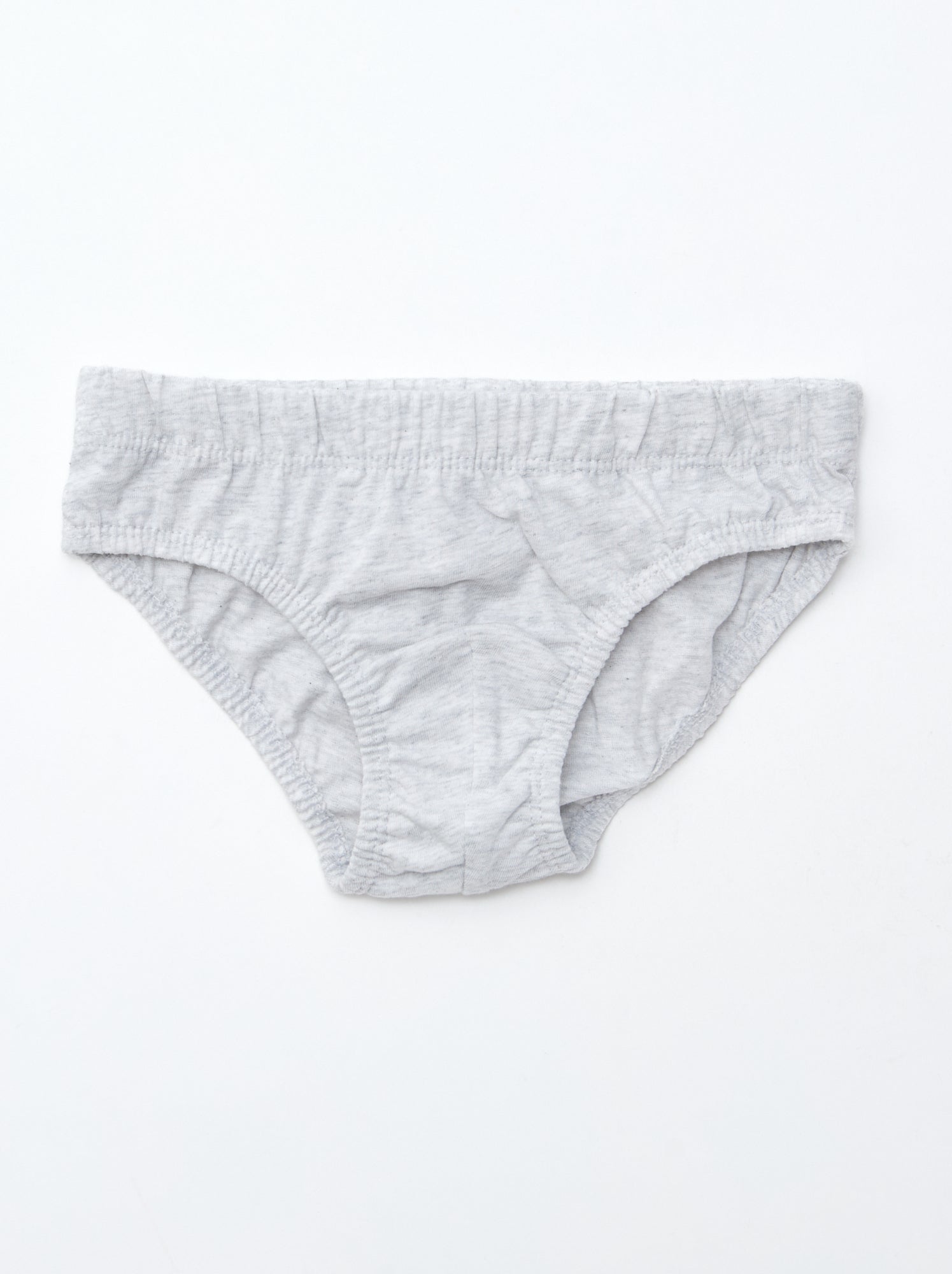 Lot de 7 slips à imprimés - Gris (DKL25_12)