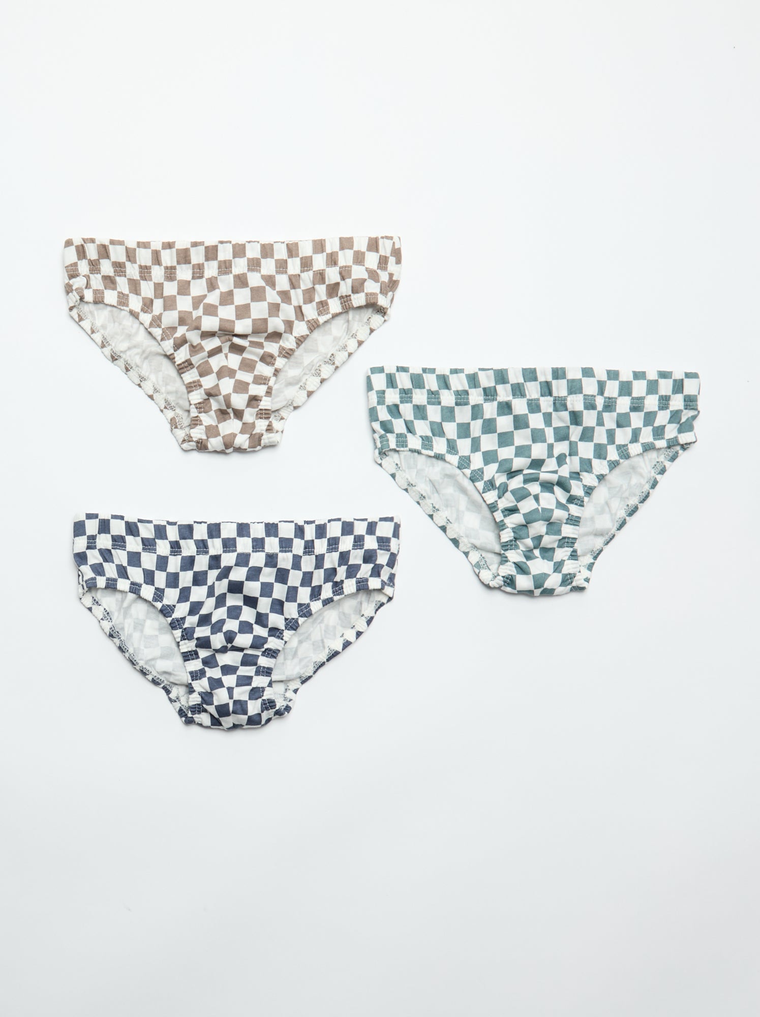 Lot de 7 slips à imprimés - Gris (DKL25_16)