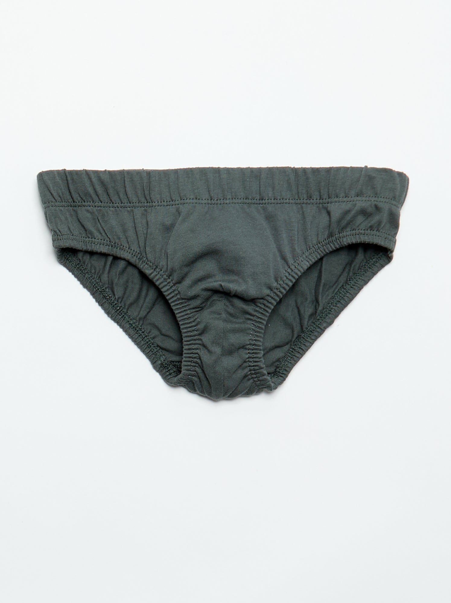 Lot de 7 slips à imprimés - Kaki