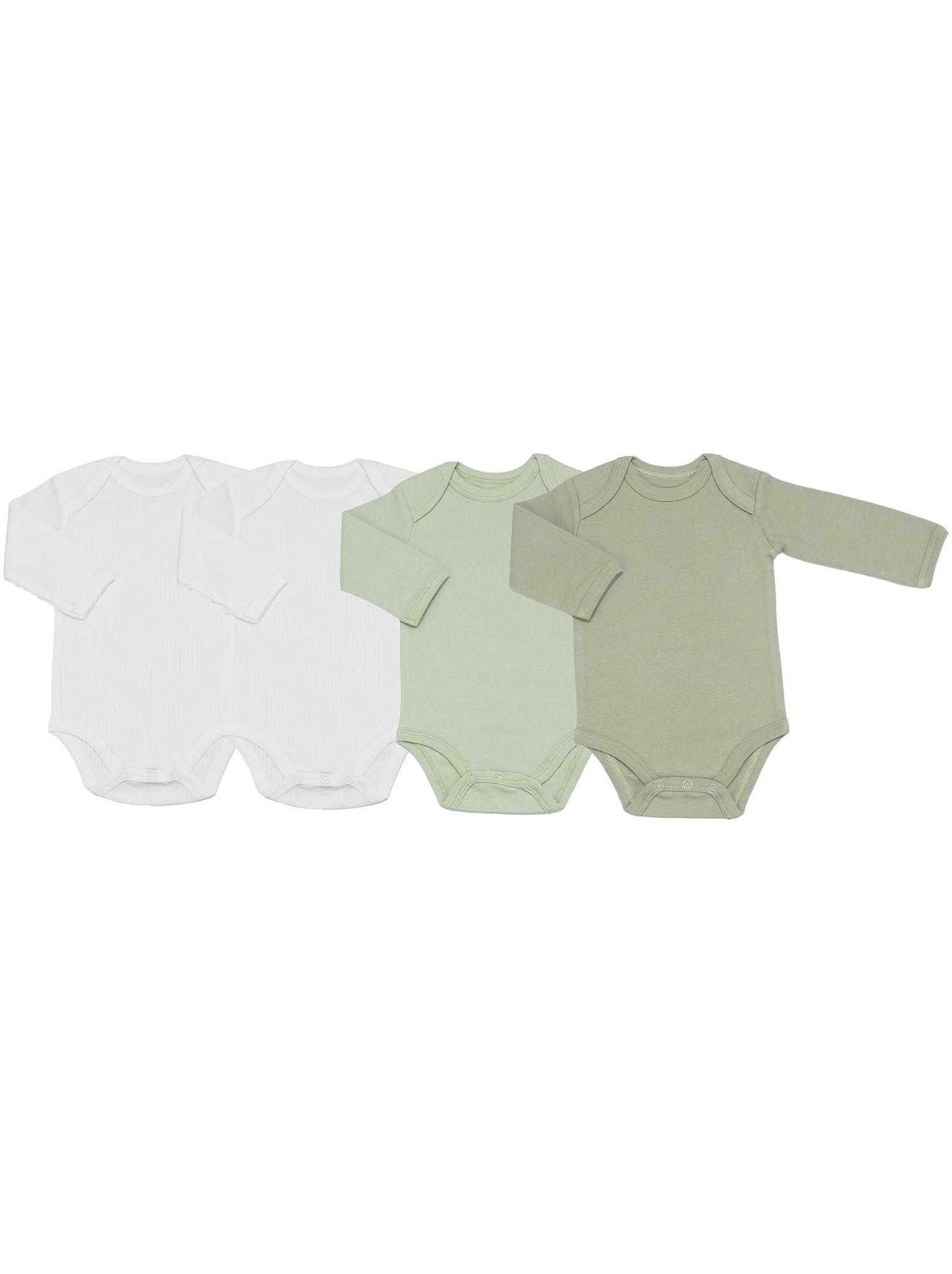 Lot de bodies pour bébé - Vert clair