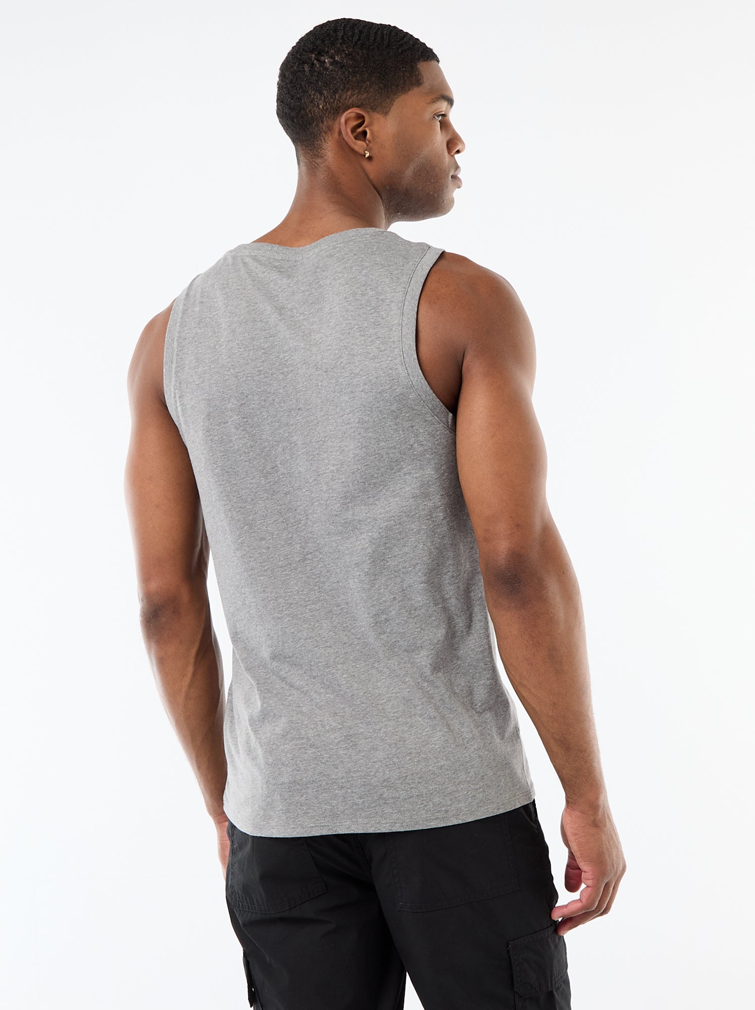 Lot de débardeur en maille jersey - 2 pièces - Gris