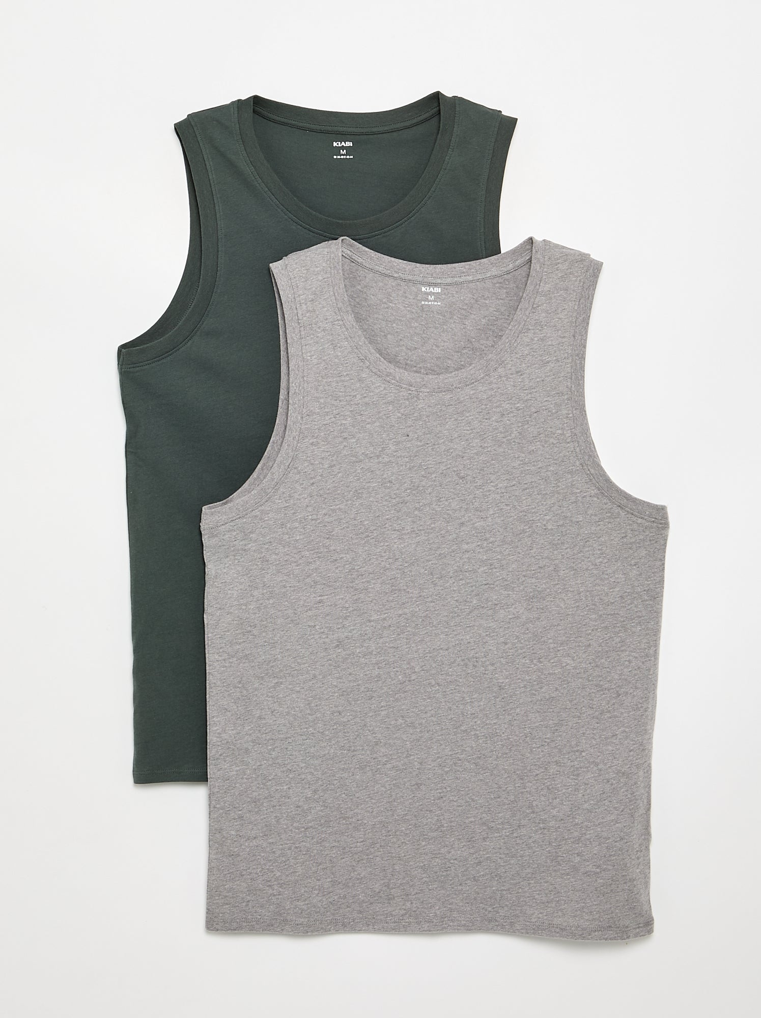 Lot de débardeur en maille jersey - 2 pièces - Vert