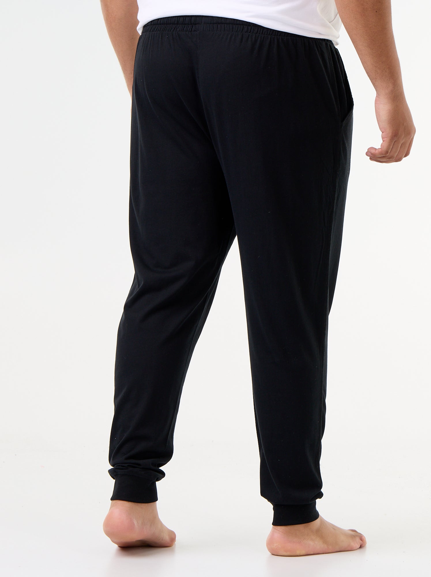 Lot de pantalon de pyjama en jersey - Noir