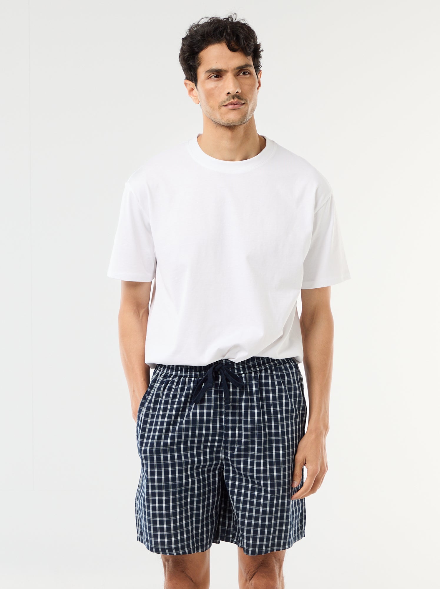 Lot de shorts de nuit avec poches - 2 pièces - Bleu