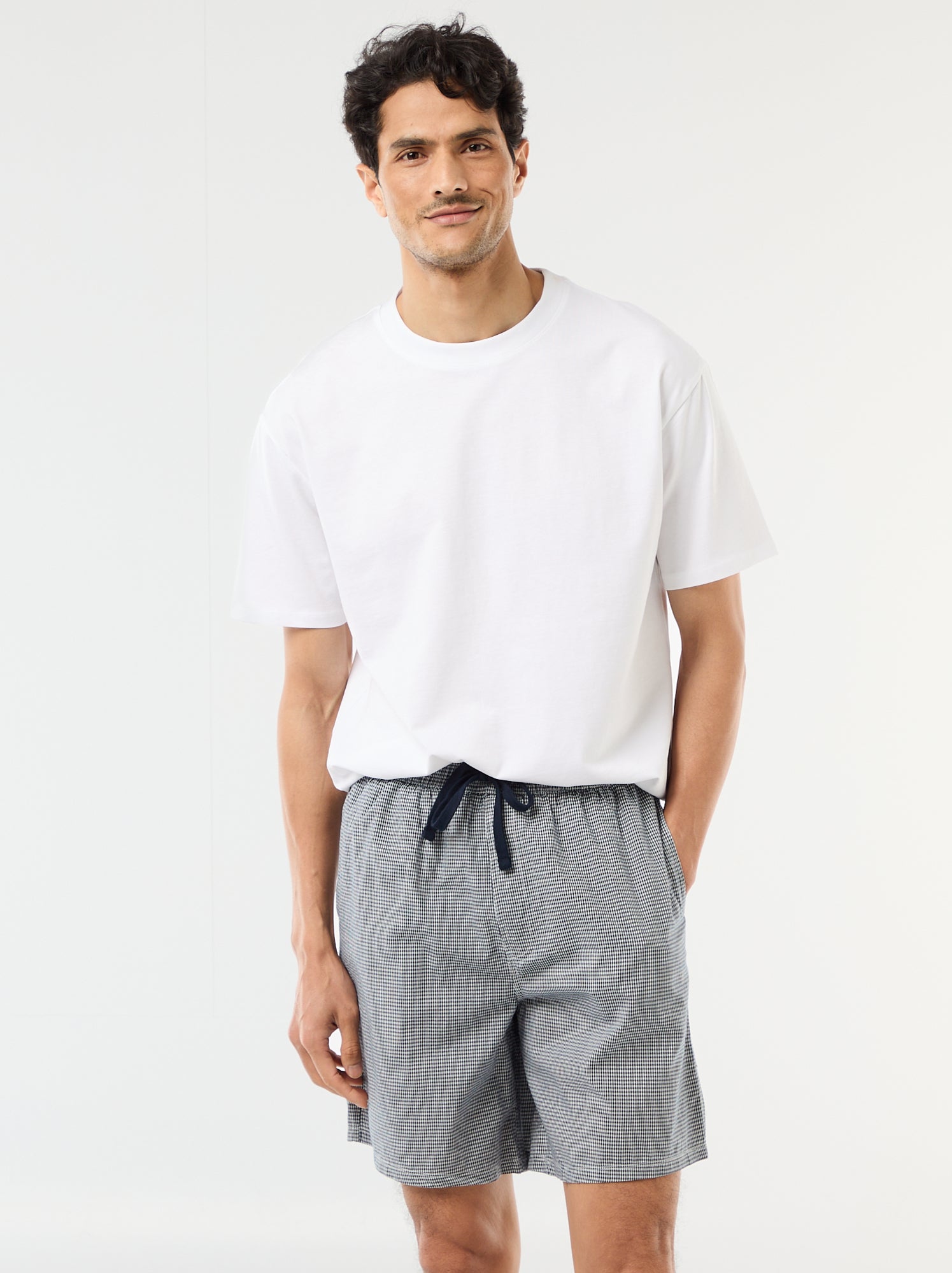 Lot de shorts de nuit avec poches - 2 pièces - Bleu