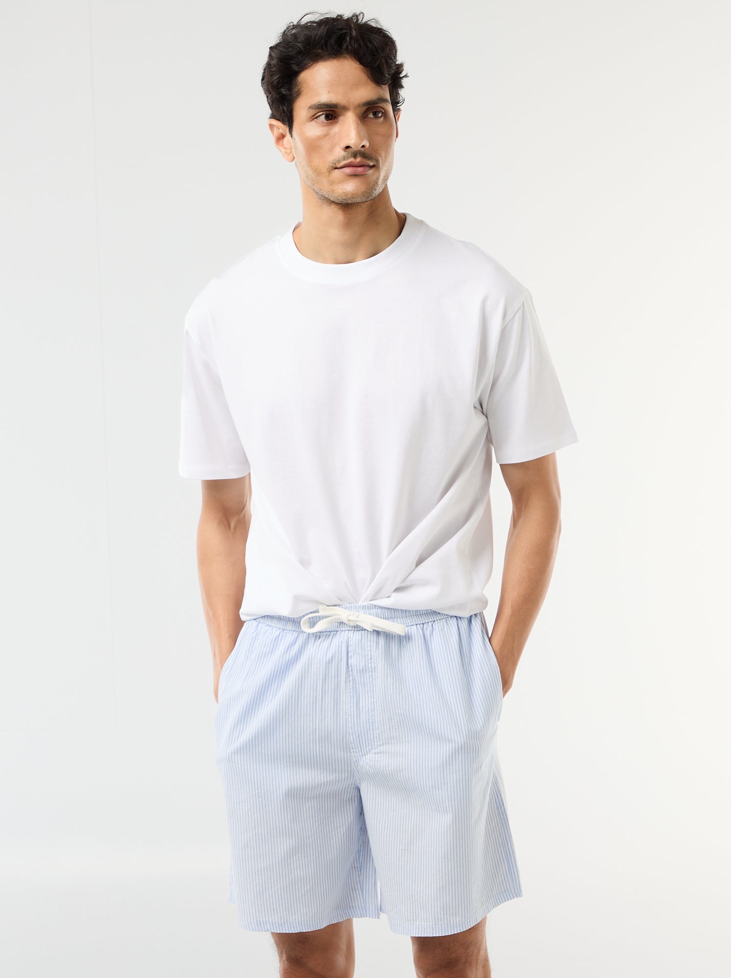 Lot de shorts de nuit avec poches - 2 pièces - Gris