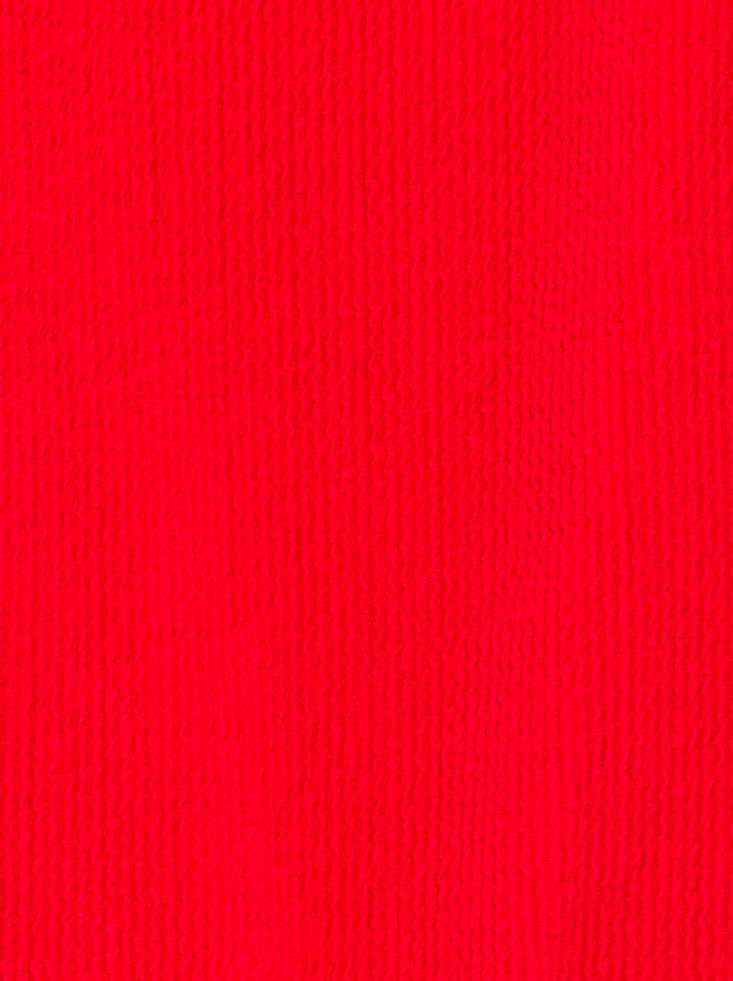 Maillot de bain 1 pièce avec volants - Rouge