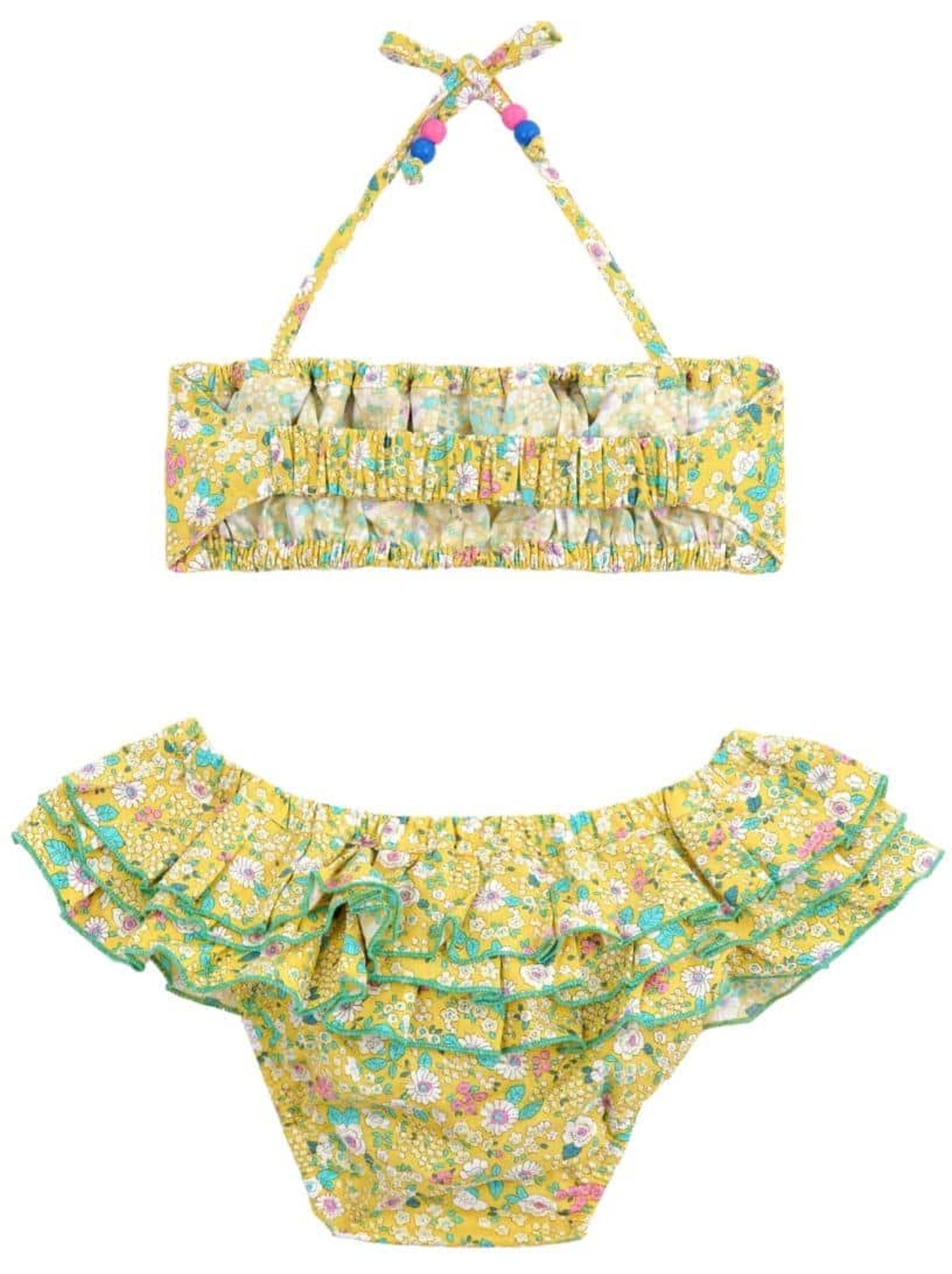 Maillot de Bain 2 Pièces Liberty    SWAN - La Faute à Voltaire - Jaune