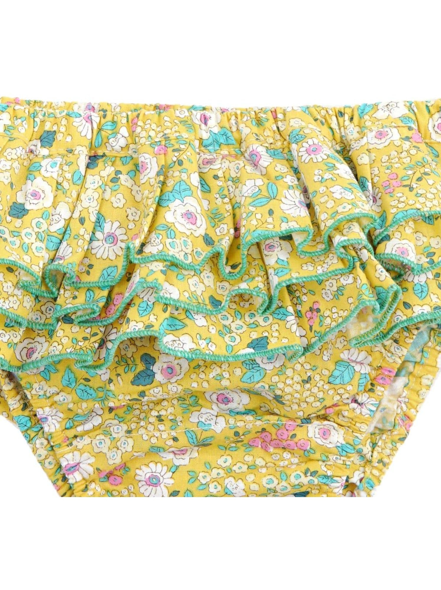 Maillot de Bain 2 Pièces Liberty    SWAN - La Faute à Voltaire - Jaune