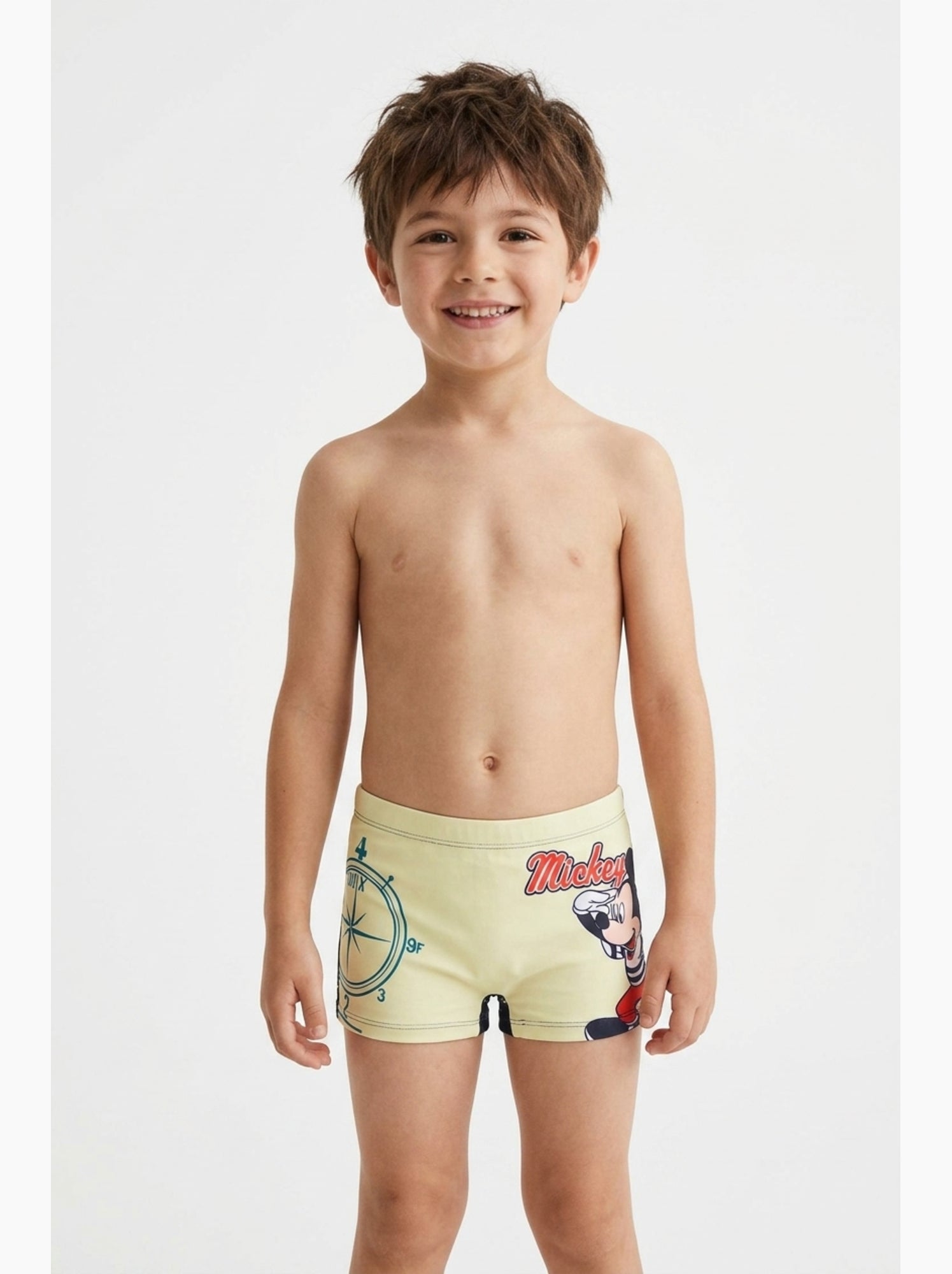 Maillot de bain mickey mouse| licence officielle - Vert