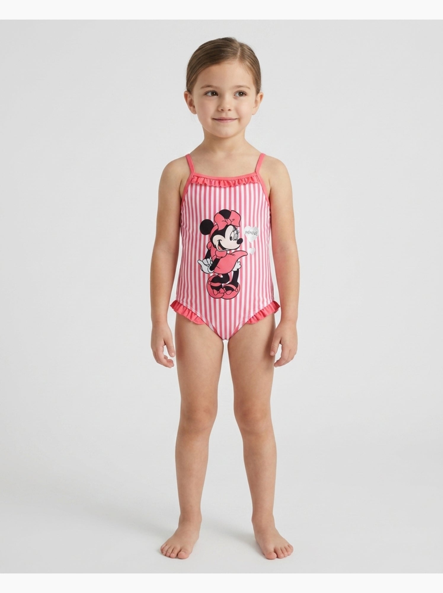 Maillot de Bain Minnie Mouse | Licence Officielle - Rouge