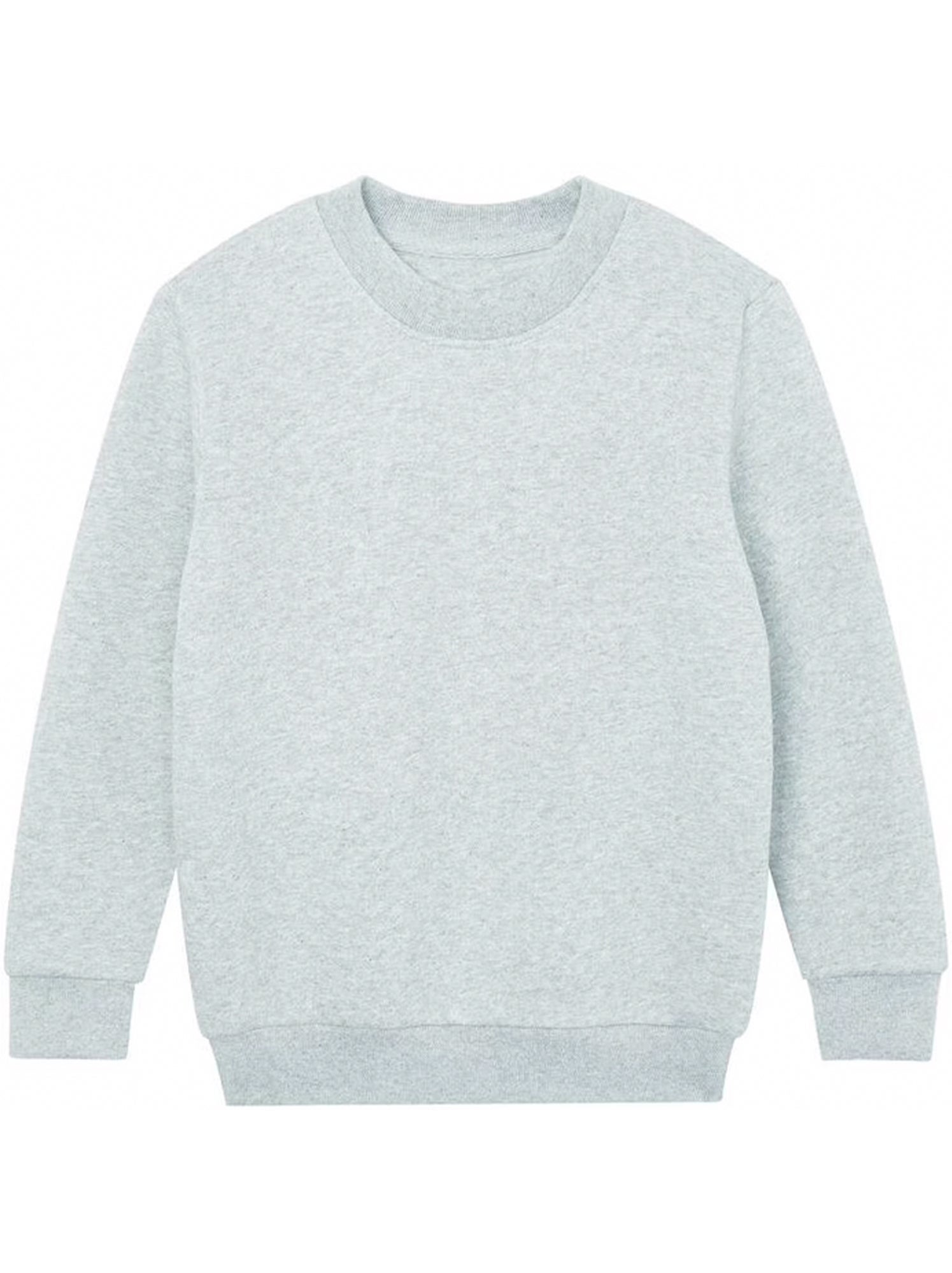 Mantis - Sweat motif/style uni ESSENTIAL - Gris clair