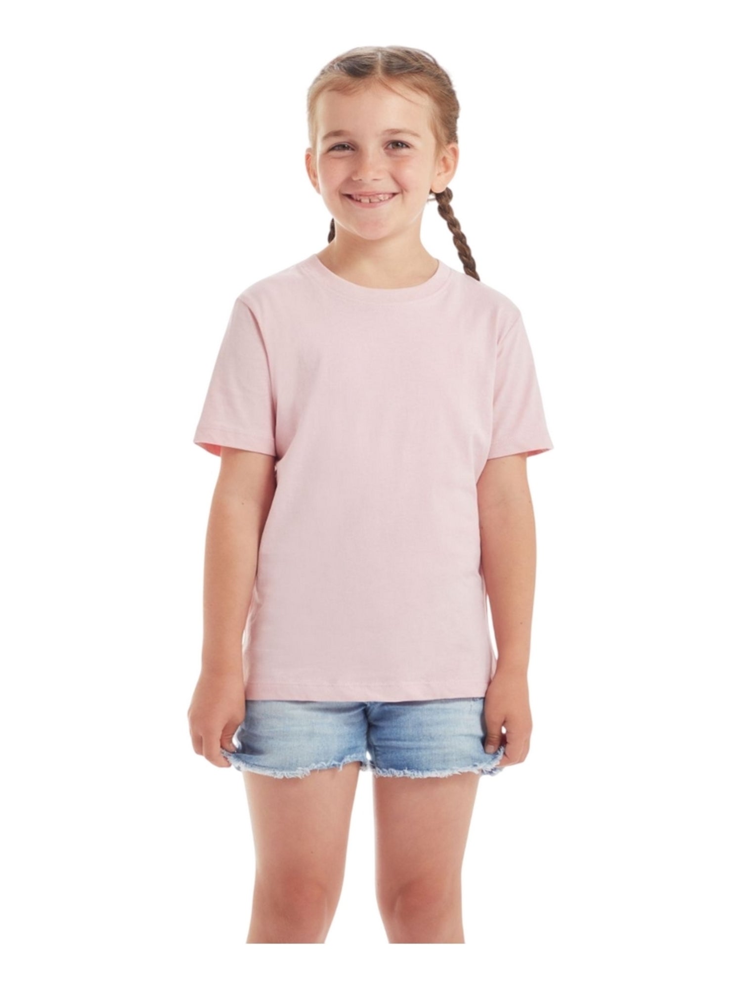 Mantis - T-shirt motif/style uni ESSENTIAL - Rose clair